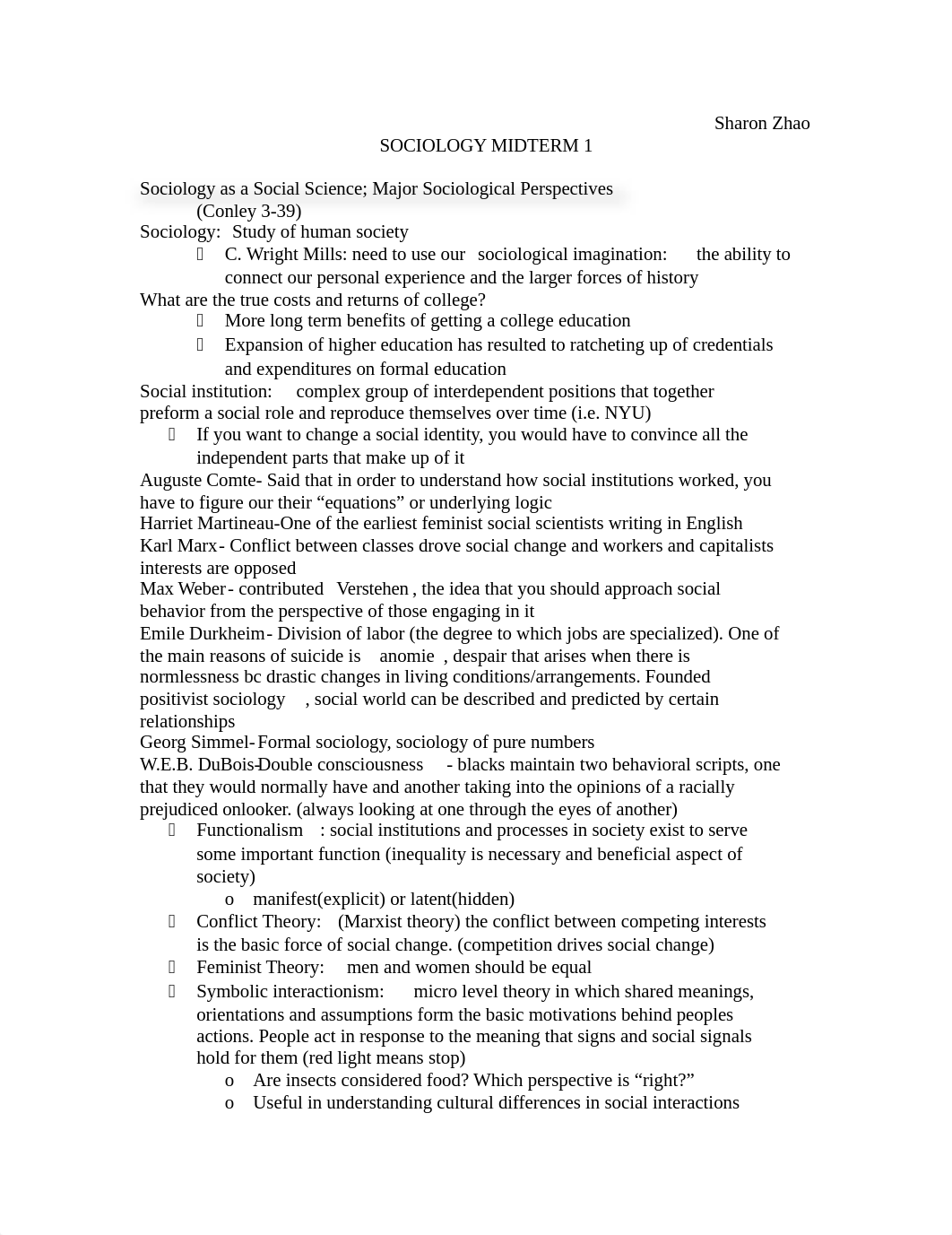 Sociology 250 Midterm 1 Study Guide_d77cclay73j_page1