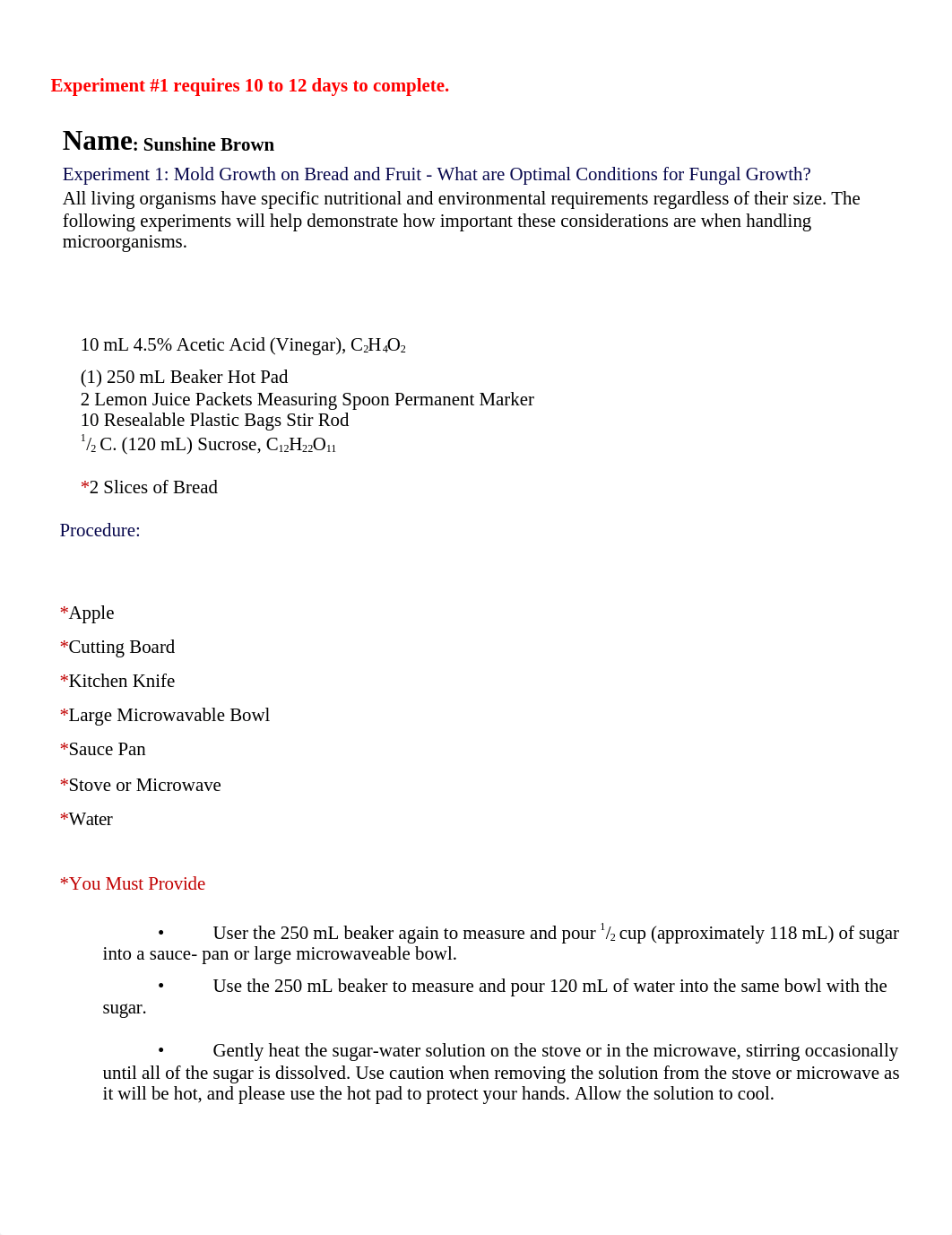 Biology 181, Sunshine Brown, Lab Exercise #3B Data Sheet.rtf.docx_d77k16i7rms_page1