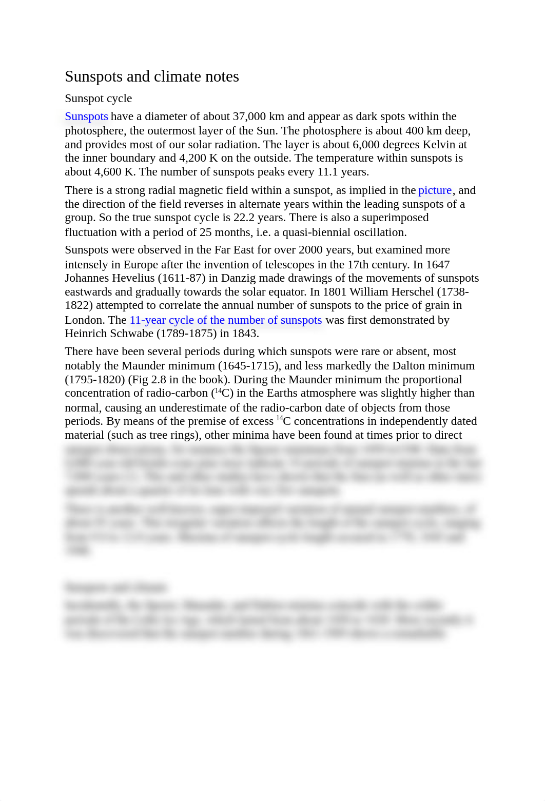 Sunspots and climate notes handout_d77ld1p4gx6_page1