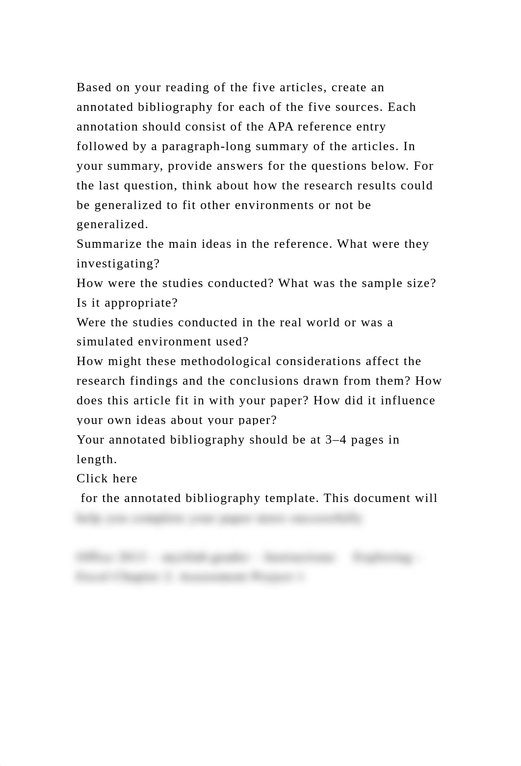 Based on your reading of the five articles, create an annotated bibl.docx_d77ooyomofr_page2