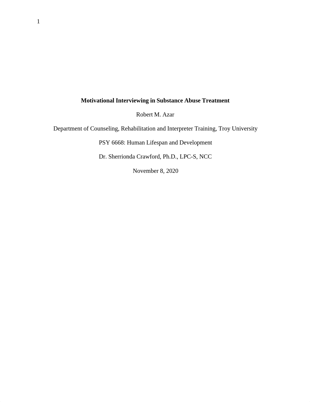 Motivational Interviewing in Substance Abuse Treatment.docx_d77pr6d221q_page1