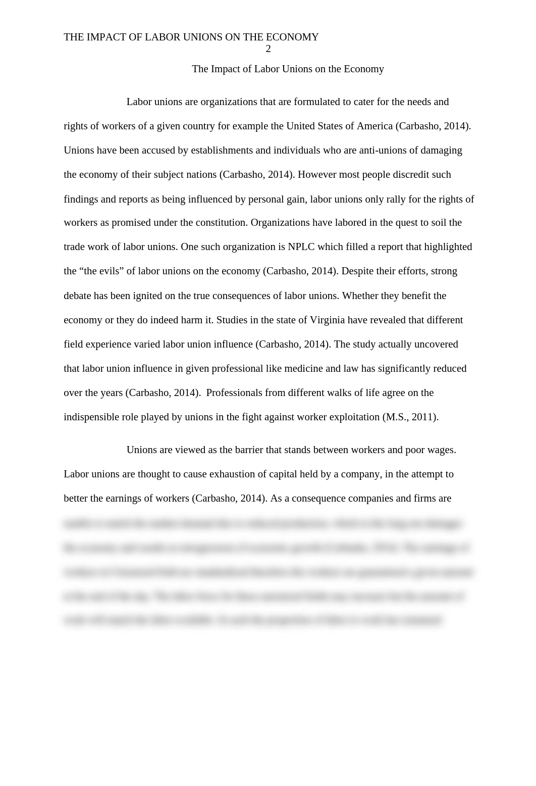 The Impact of Labor Unions on the Economy Paper_d78g81arzka_page2