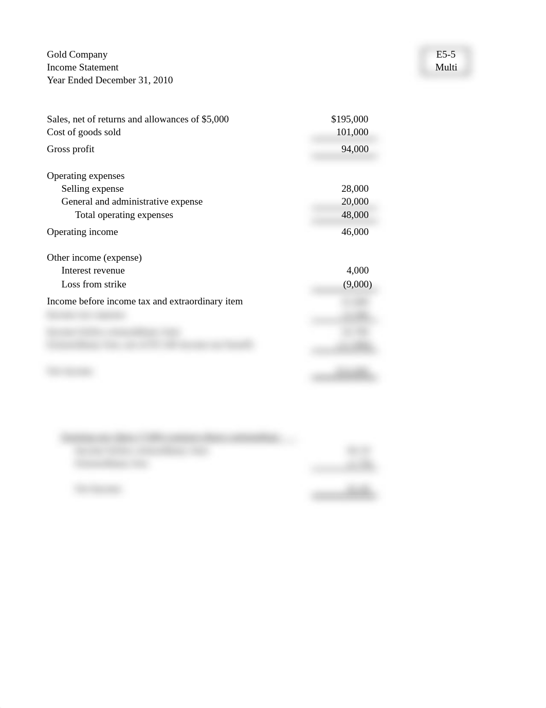 Solution to E5-5 - Multi-step_d78lsydn3v4_page1