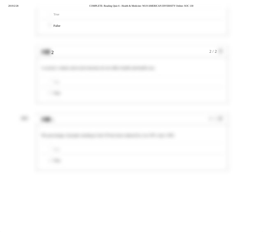 COMPLETE_ Reading Quiz 6 - Health & Medicine_ Wi19 AMERICAN DIVERSITY Online_ SOC 130.pdf_d78n4mdfrfo_page2
