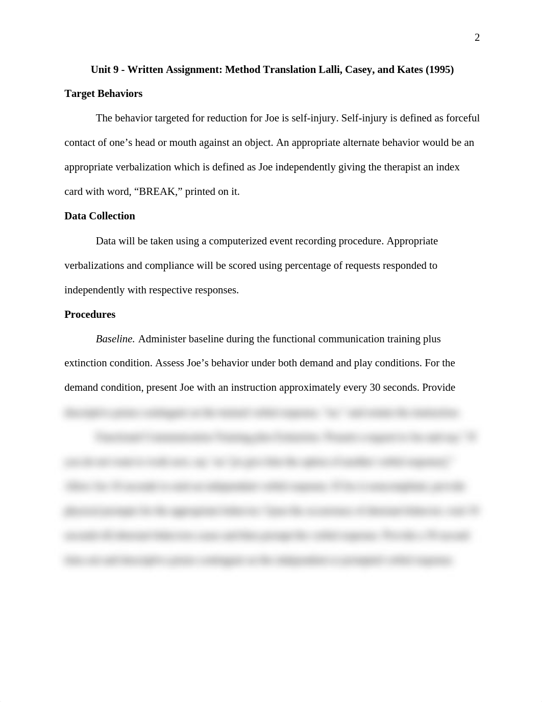 Unit 9 - Written Assginment Method Transaltion Lalli, Casey, and Kates (1995).docx_d78r1vl9vz4_page2