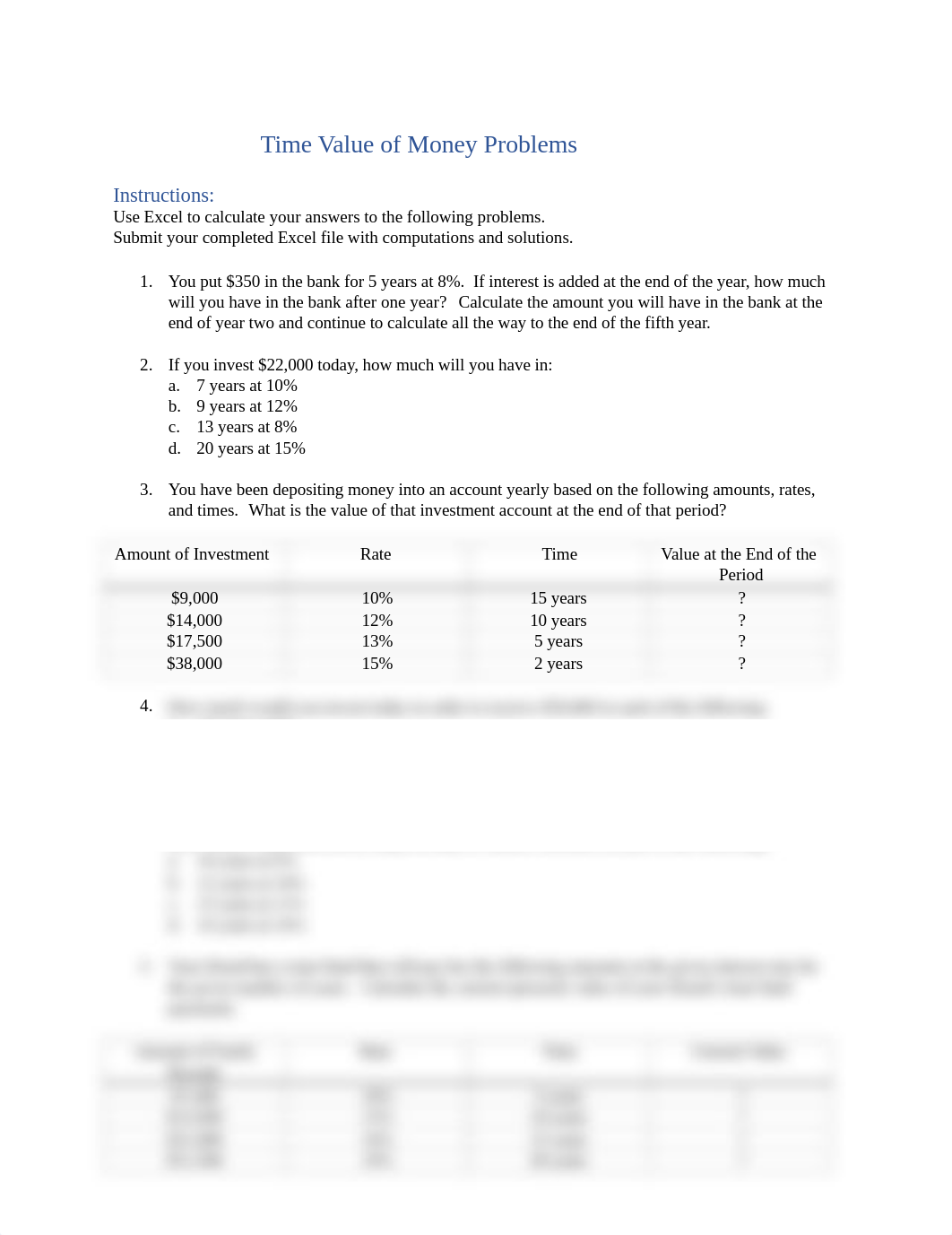 Time Value of Money Problems v2.docx_d78wdwi1gyh_page1