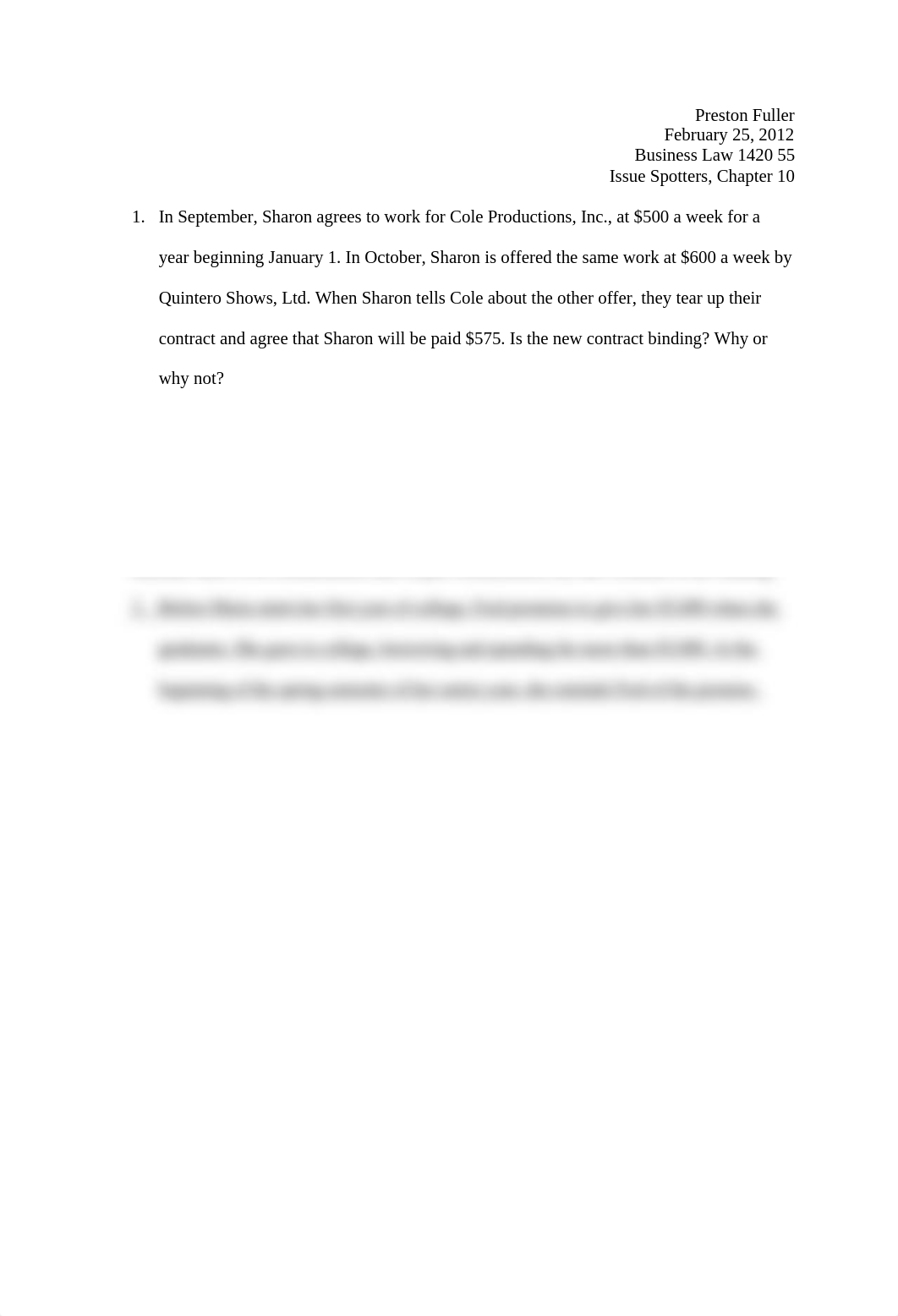 Issue Spotters - Chapter 10 (pg. 134. Q. 1 and 2)_d79cep8gt3q_page1