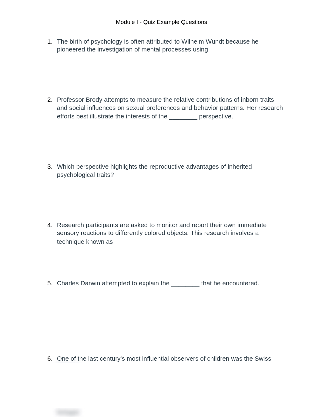 Module I - Quiz Example Questions_d7a01nxrird_page1