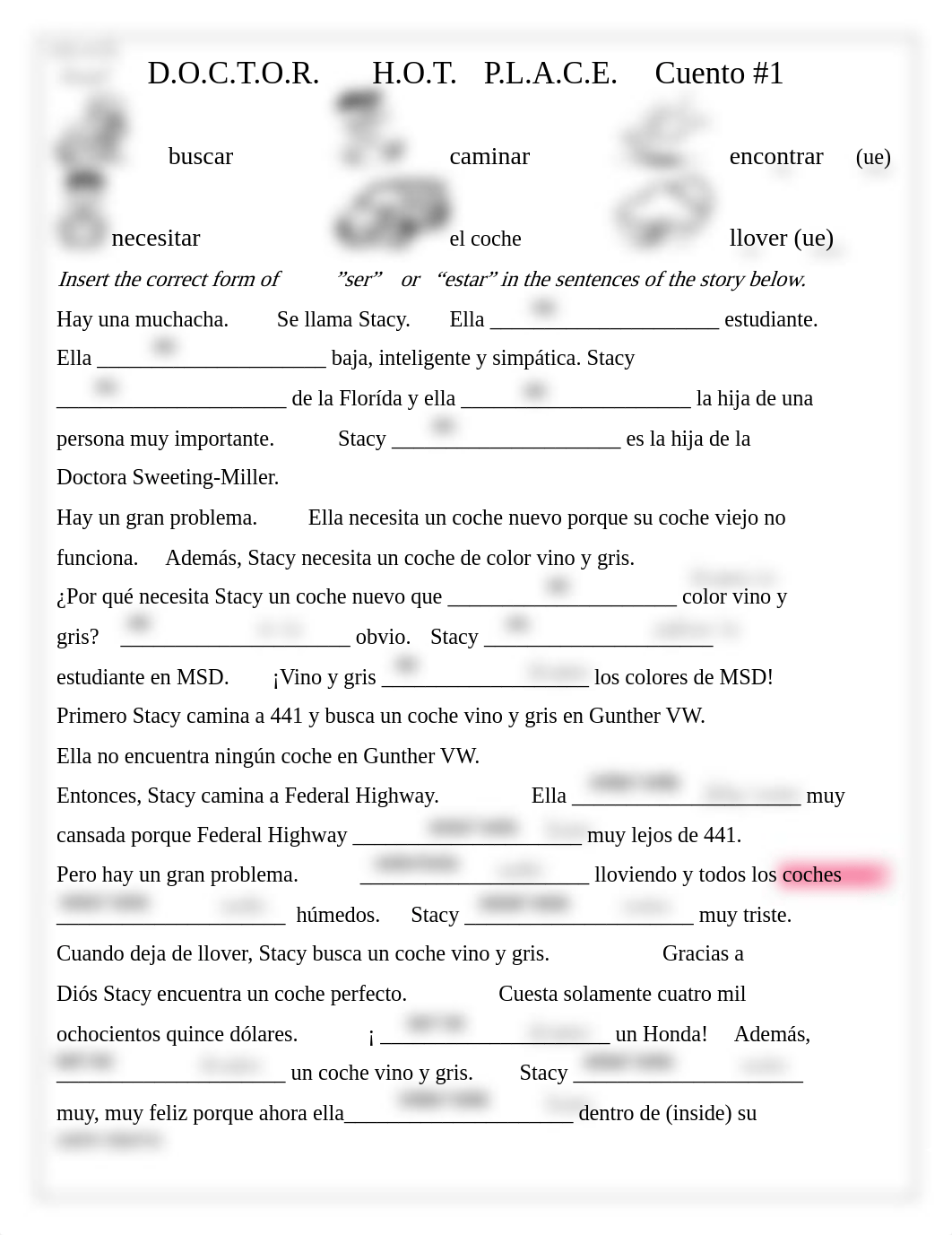 DOCTOR HOTPLACE CUENTO  1C (Student version).pdf_d7a183tgkyb_page1