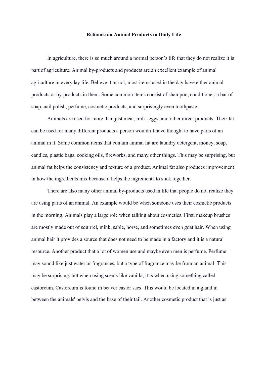 Reliance on Animal Products in Daily Life.pdf_d7a6r43fcum_page1