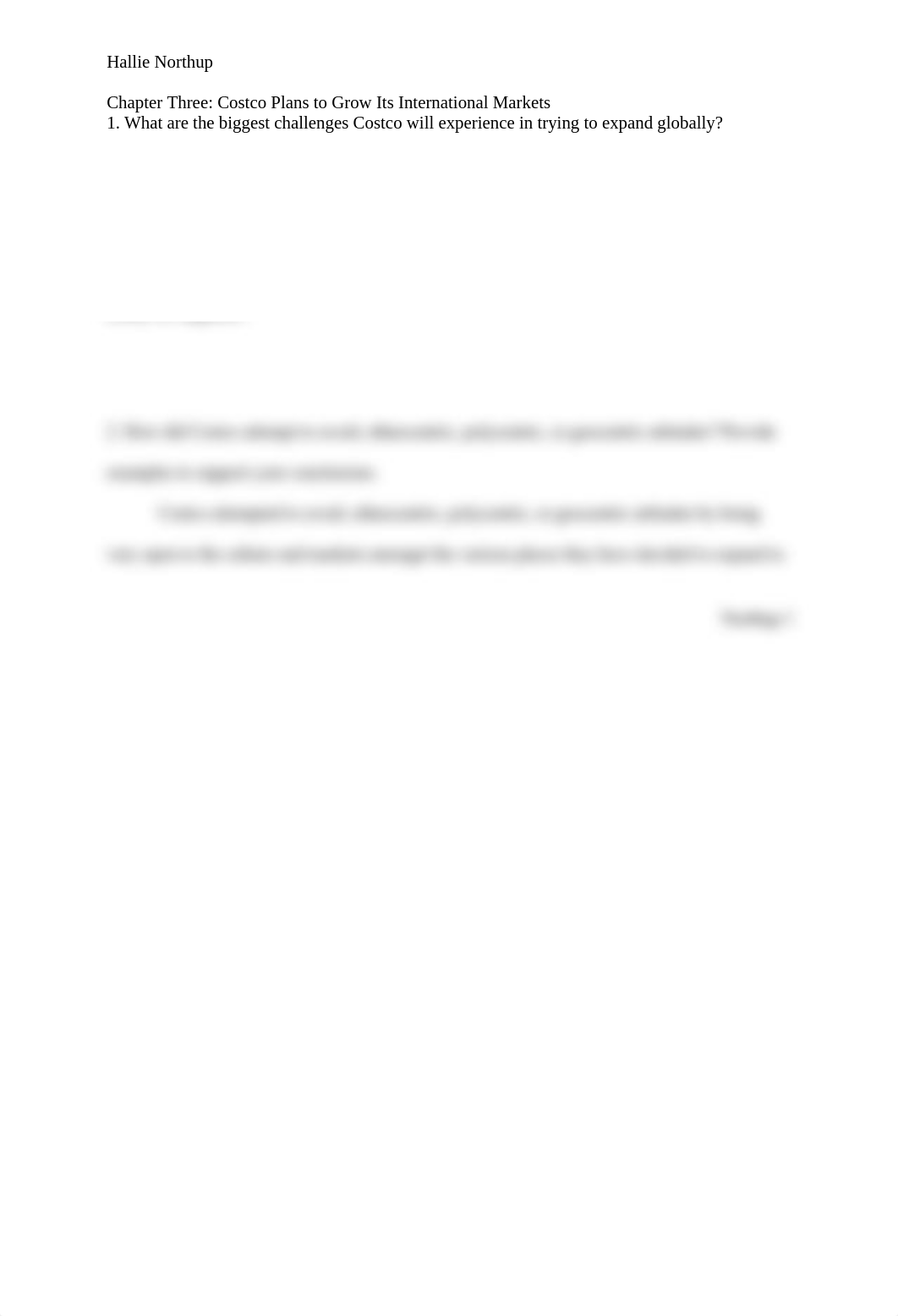 Case Study Chapter 3 Costco - Hallie Northup.docx_d7afeanc4tt_page1