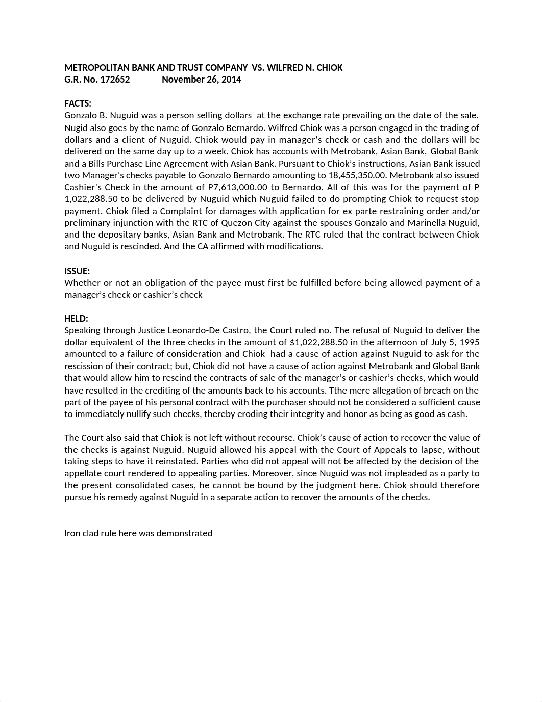 METROPOLITAN BANK AND TRUST COMPANY  VS. WILFRED N. CHIOK.docx_d7ai08uklxj_page1