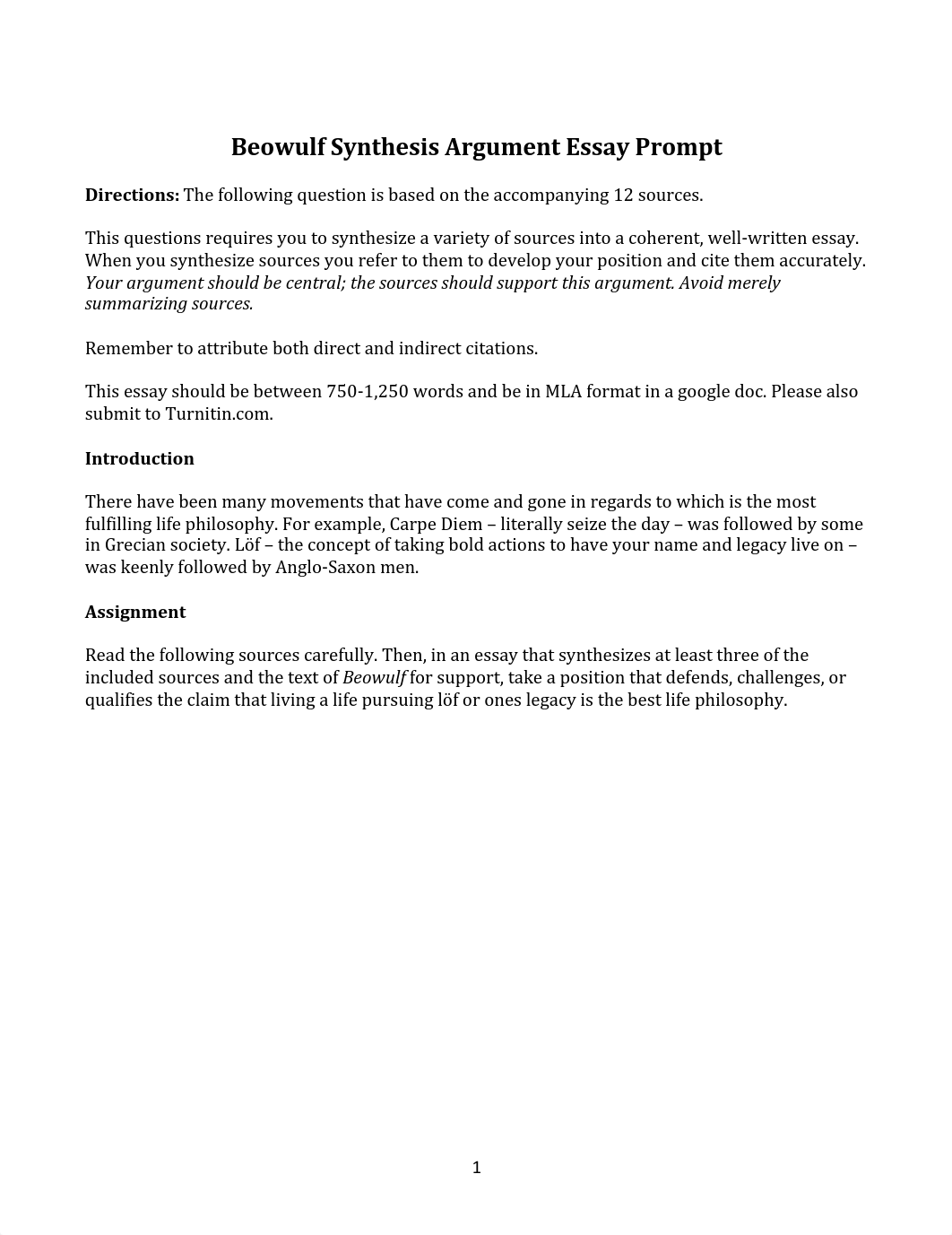 2019 Beowulf synthesis essay .pdf_d7ao2lavvgq_page1