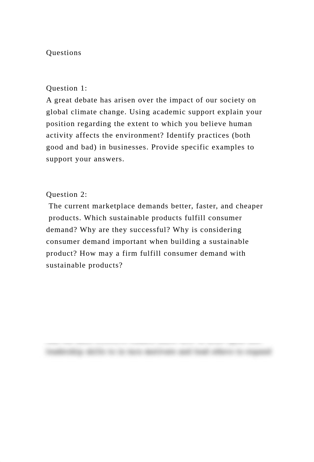 QuestionsQuestion 1 A great debate has arisen over the impa.docx_d7apt5r8zne_page2