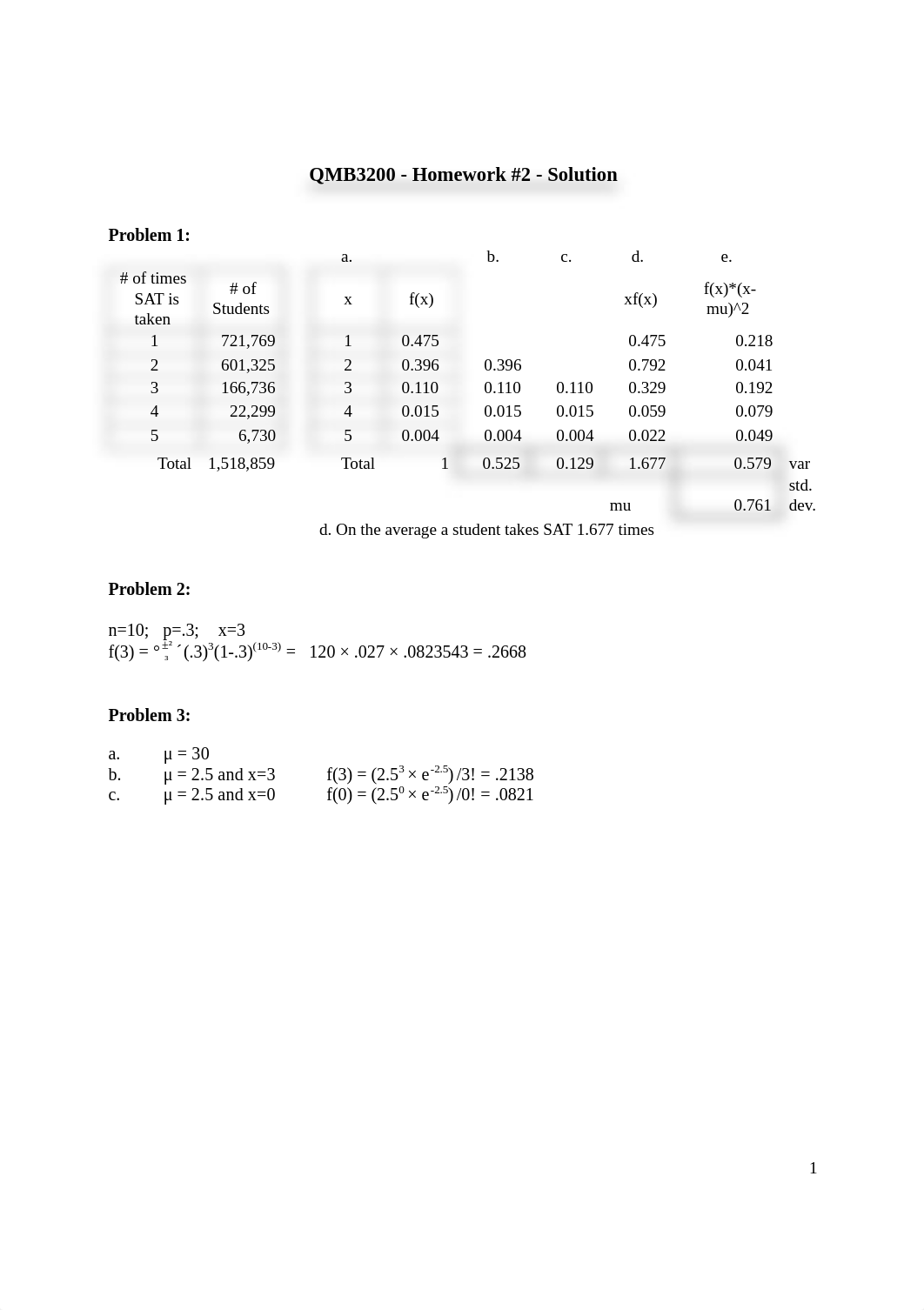 QMB3200-Homework#2Solution_d7aryzogoa2_page1