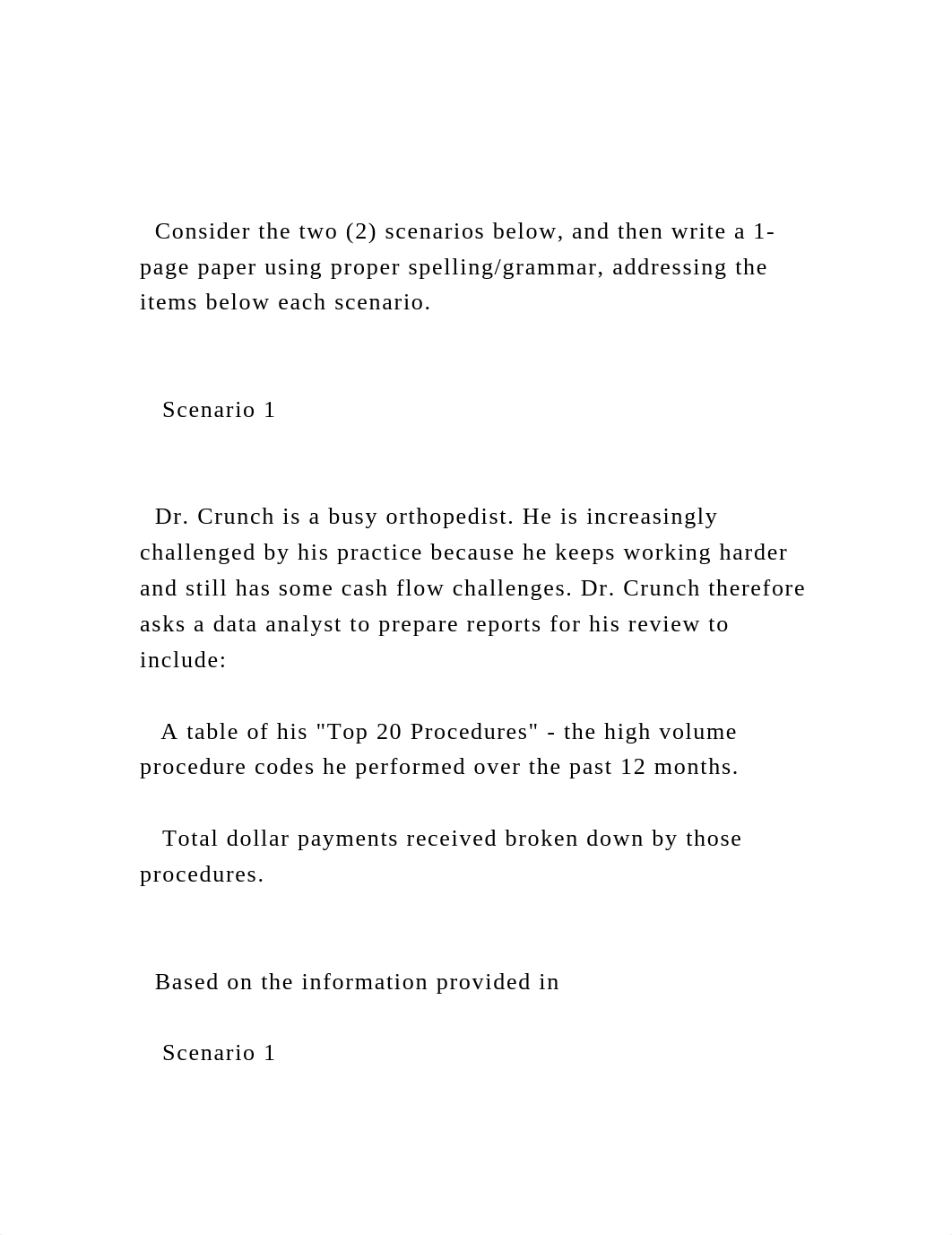 Consider the two (2) scenarios below, and then write a 1-page p.docx_d7as2um8i41_page2