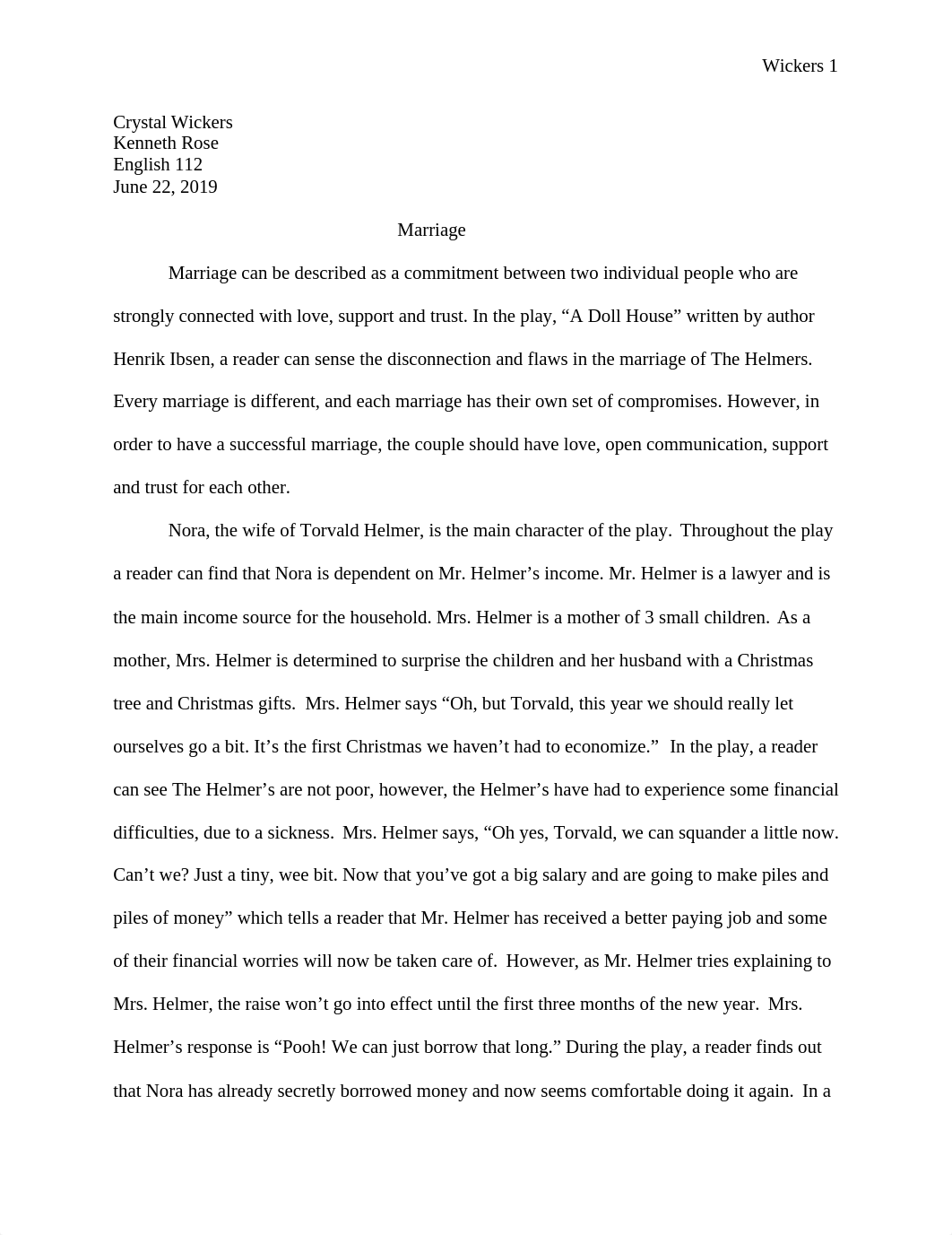 A Doll House analysis - Final.docx_d7asd024joh_page1