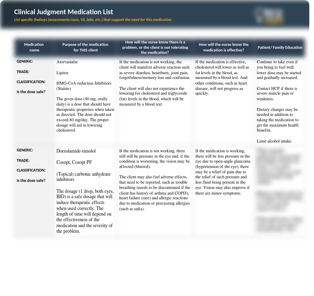 Clinical (6 27) Care Plan assignment .docx_d7at1qhlkyn_page1