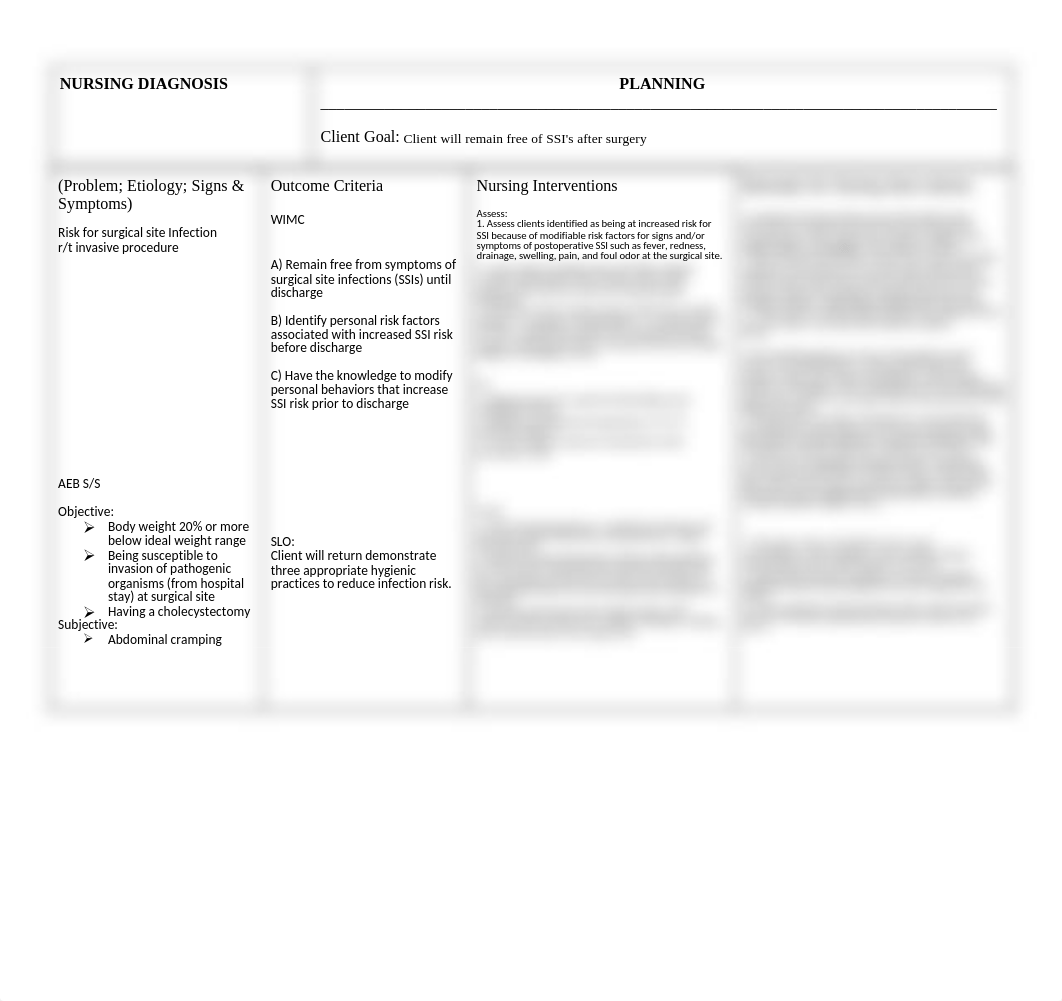 Risk for surgical site Infection Care Plan.doc_d7att5x1t79_page1