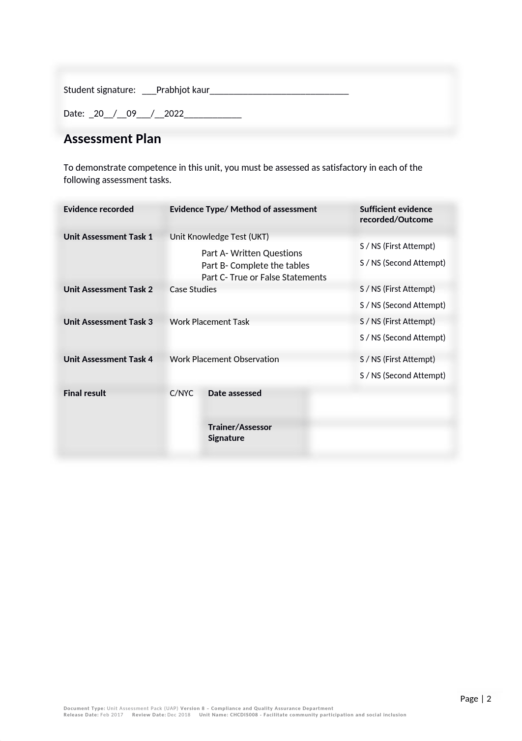 CHCDIS008 - Unit Assessment Pack Final (1).docx_d7awhl2x21k_page2