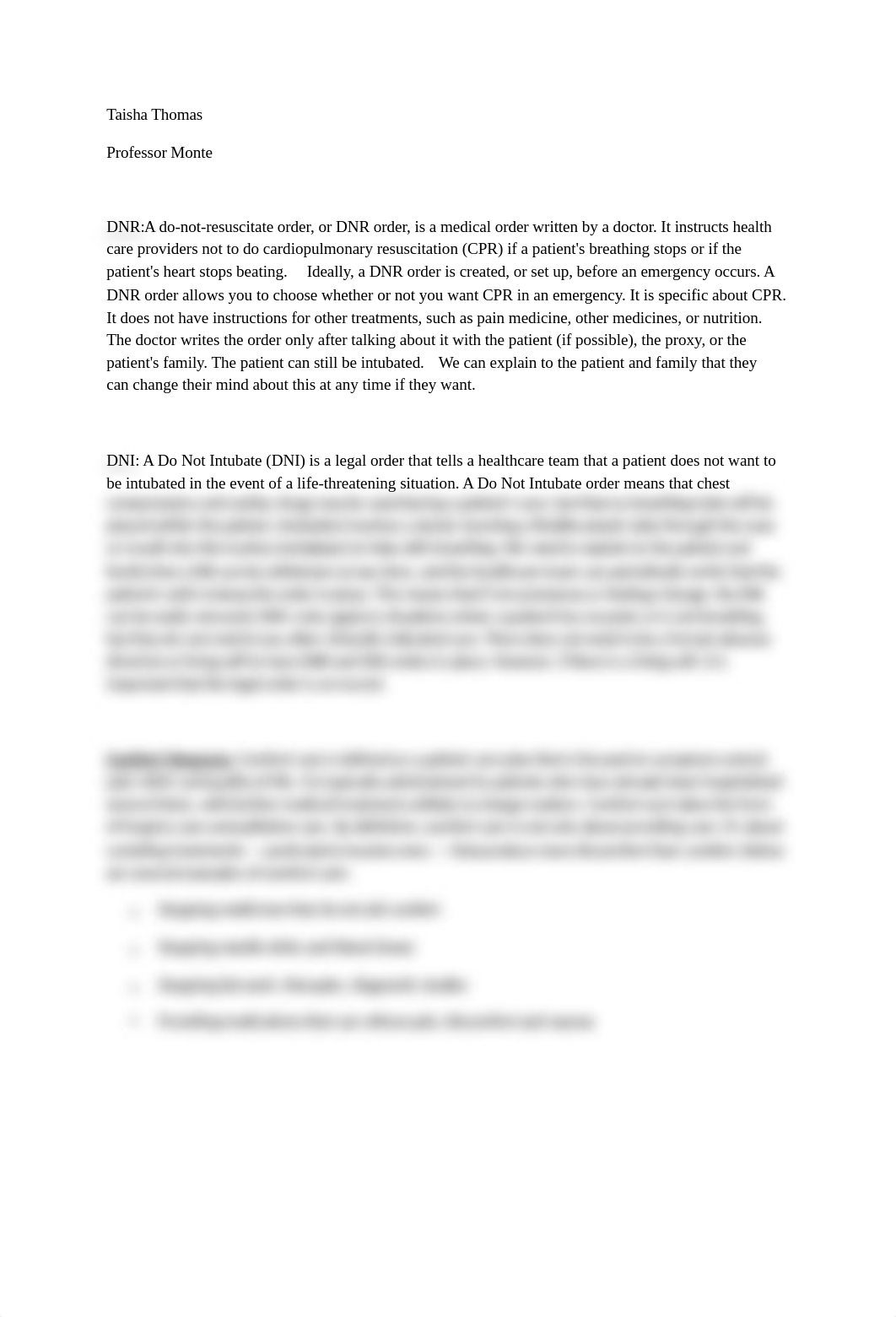 DNR, DNI, Comfort Measures, Palliative Care.docx_d7b2hneajer_page1