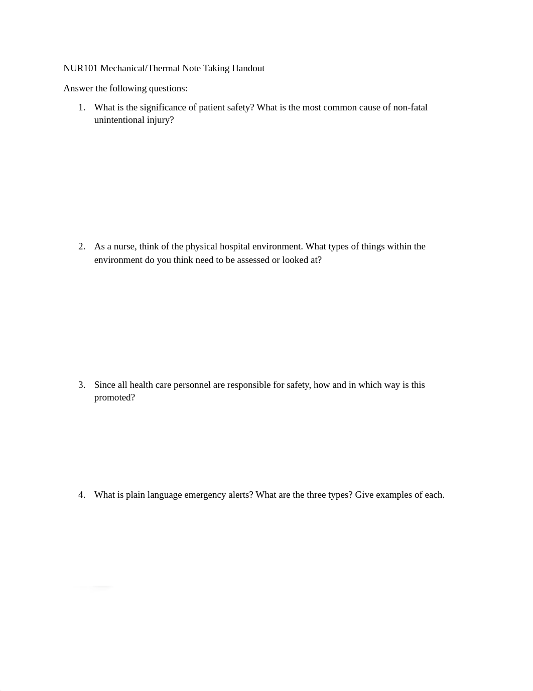 NUR101 Mech.Therm note taking handout2 .docx_d7bpd87ytzp_page1