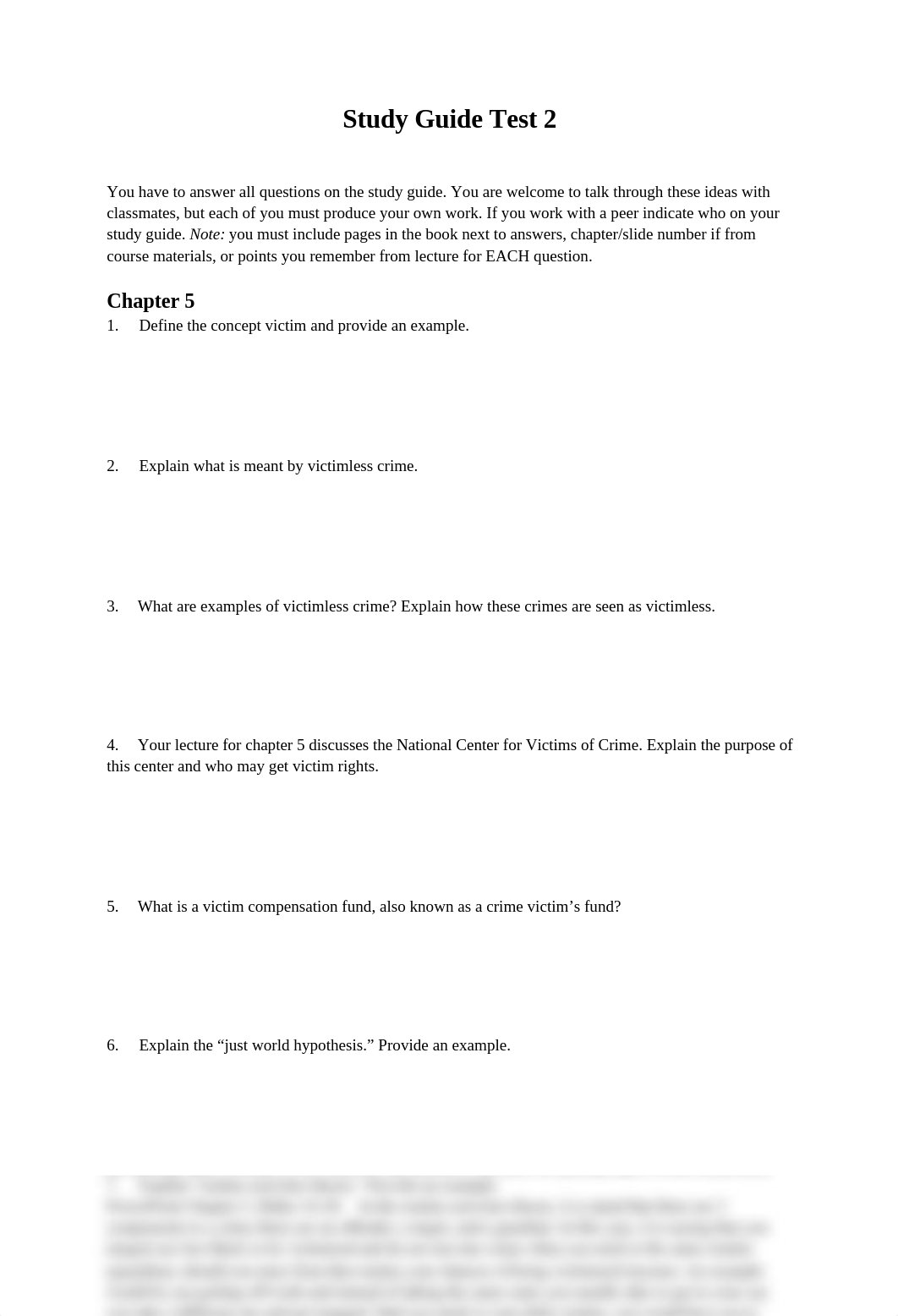 CCJ 230 Study Guide Test 2.docx_d7bxguo4f4p_page1