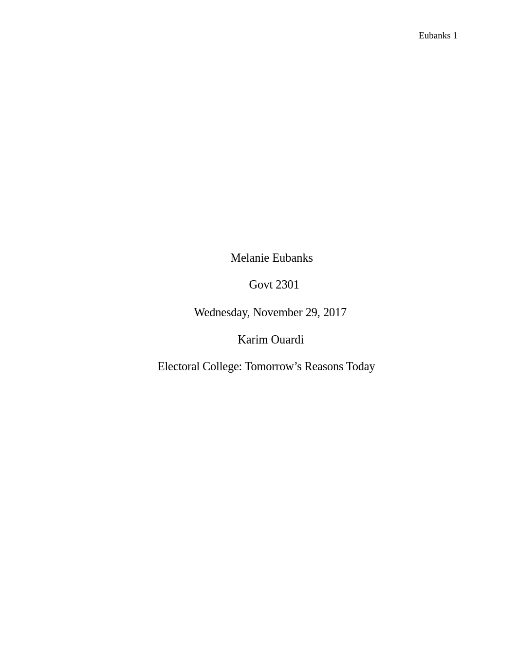 Melanie Eubanks electoral college paper new.docx_d7bzxkae1ve_page1