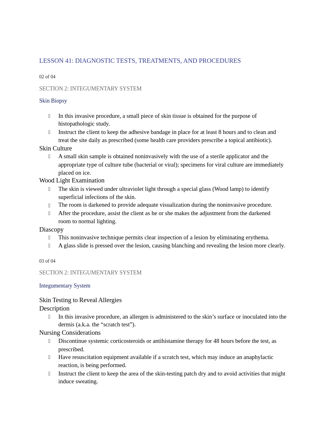 NCLEX_PN Module 9  lesson 41-42 & 44.docx_d7c12woth7w_page1