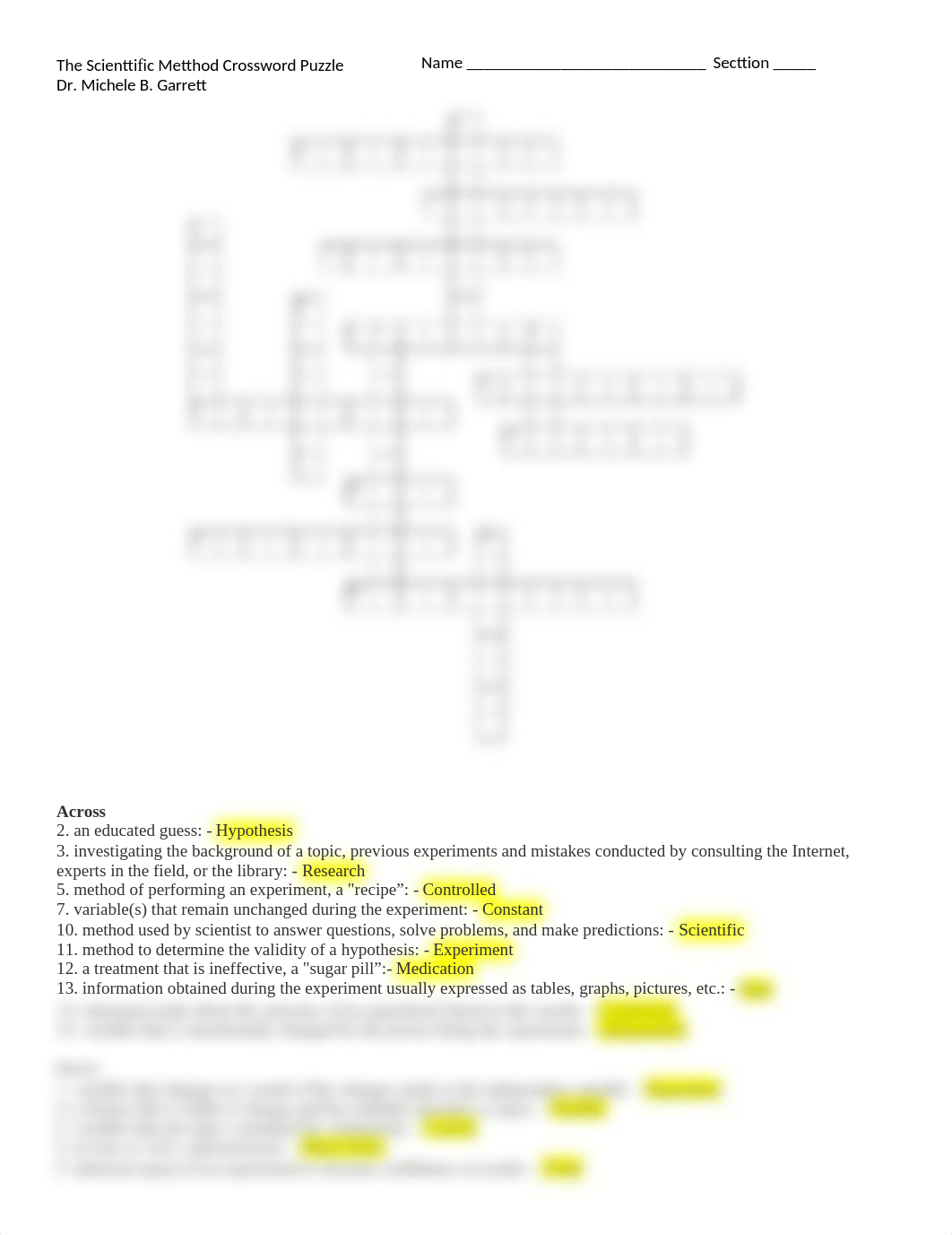 1-scientific method crossword puzzl(2020)e.docx - Sahil Patel.docx_d7cugzji92s_page1