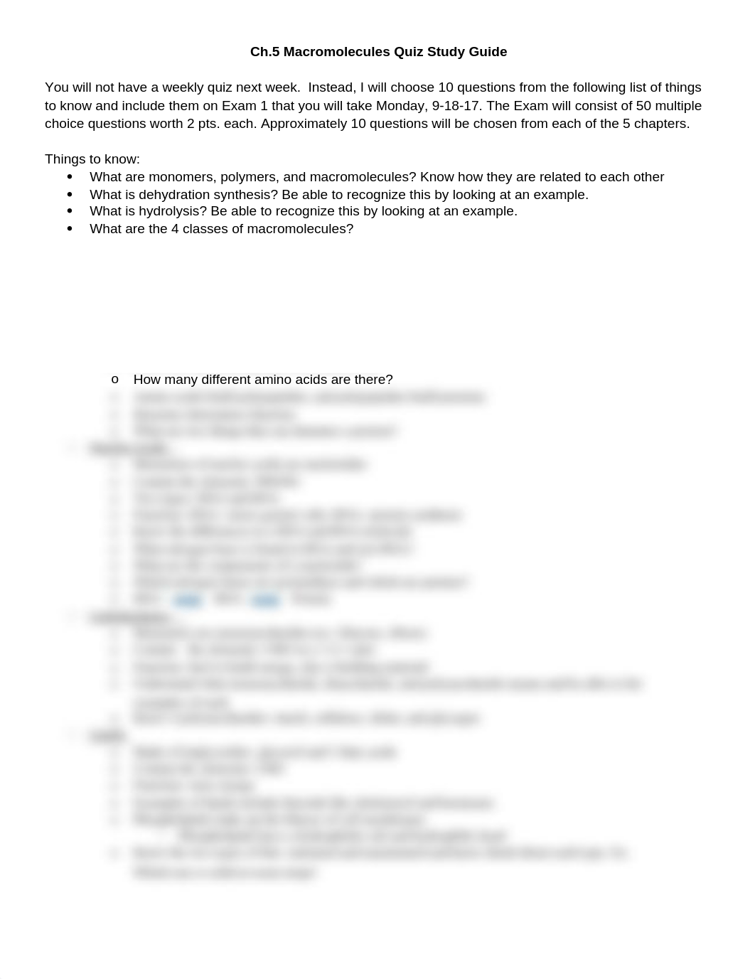 Ch. 5 Macromolecules Quiz Study Guide-1.docx_d7di0nt2n7r_page1