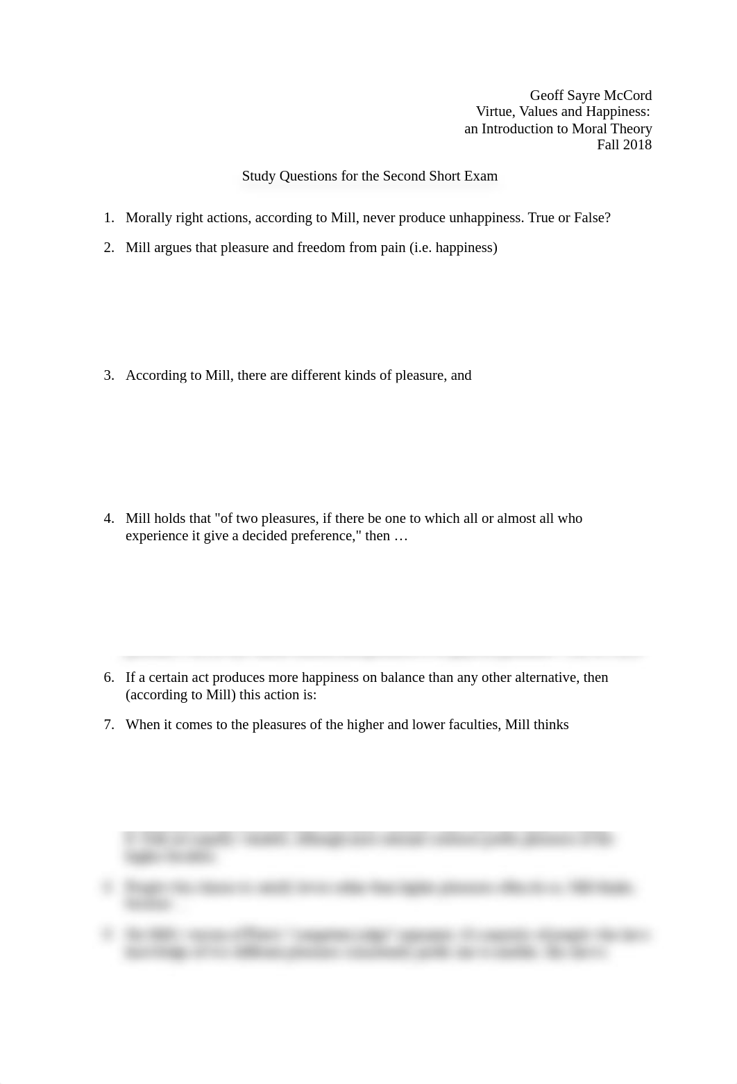 Second Exam Study Questions, Fall 2018.pdf_d7di4jbjef6_page1