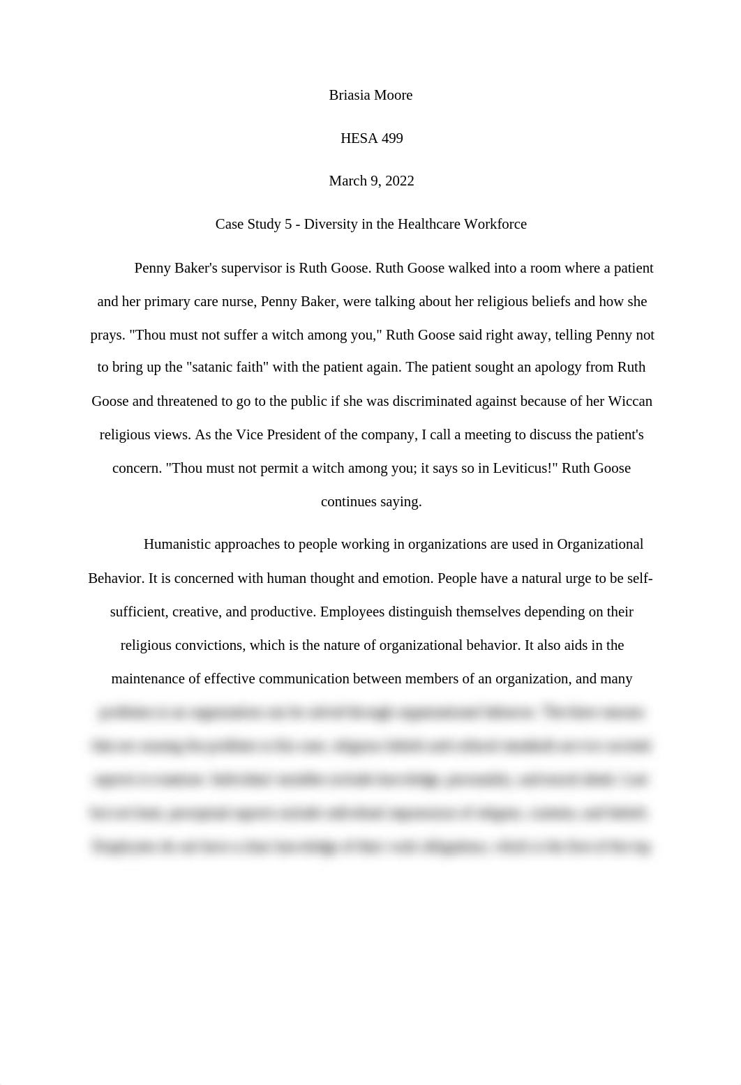 Case Study 5 - Diversity in the Healthcare Workforce.docx_d7dkqfcqdu4_page1