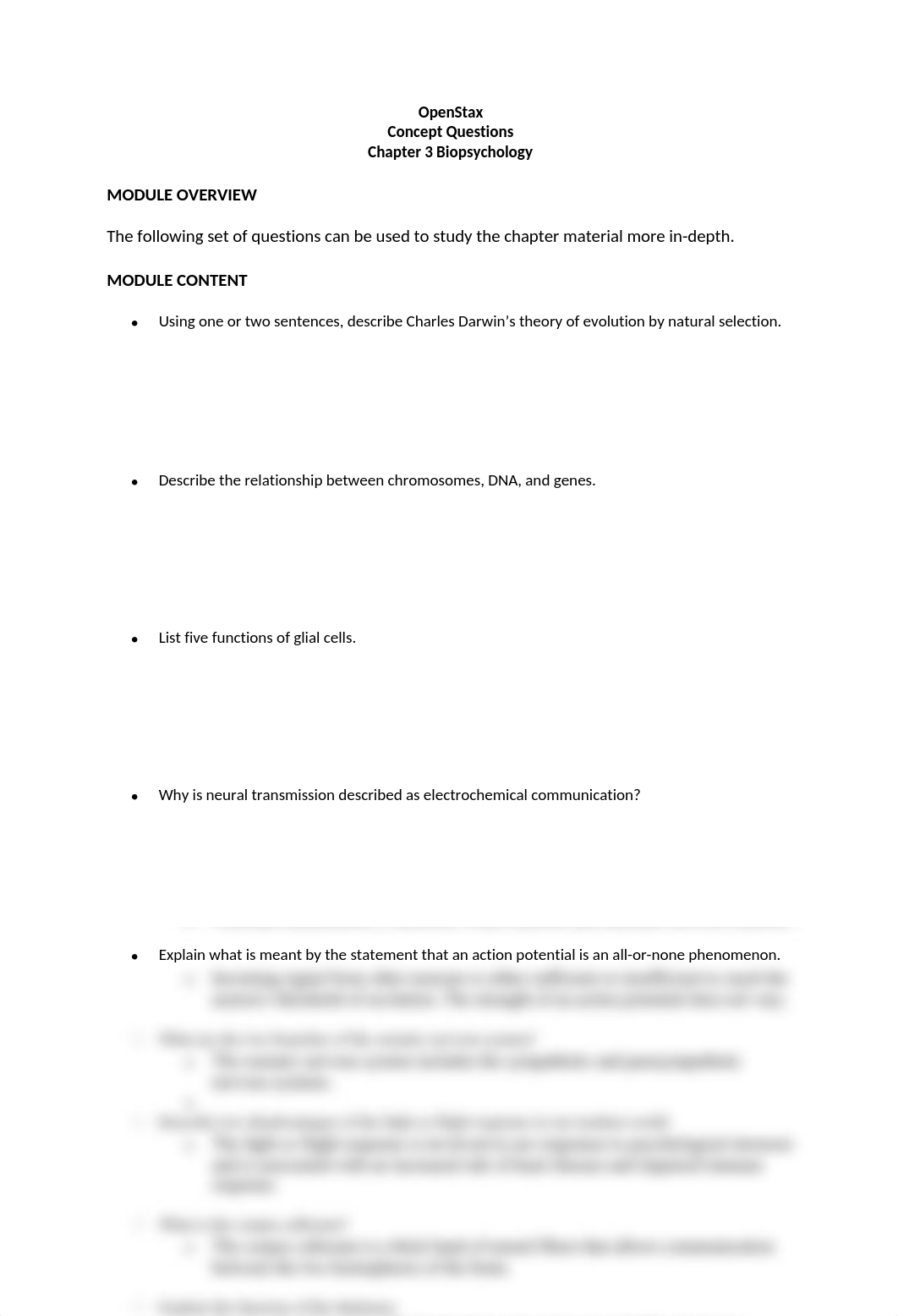 Concept Study Questions - Chapter 3 - Biopsychology.docx_d7dpz8mbyb2_page1