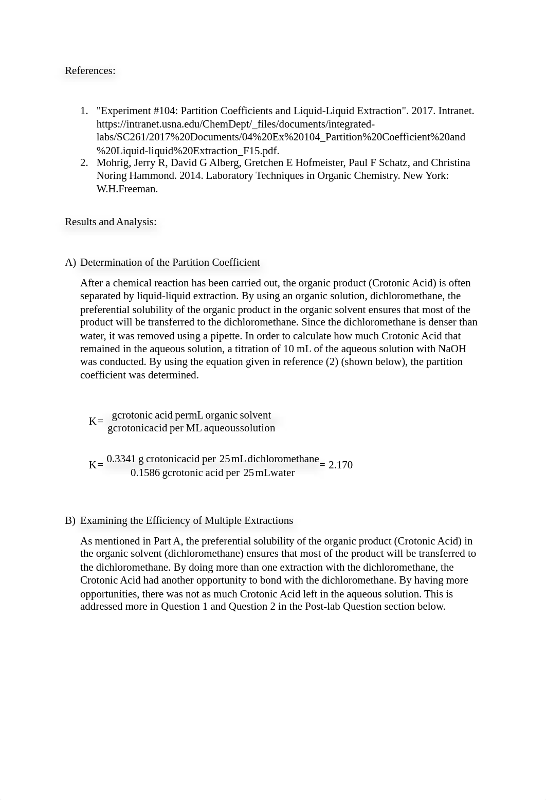 Exp 104 Partition Coefficients and Liquid-Liquid Extraction.docx_d7dttgbs7hb_page2