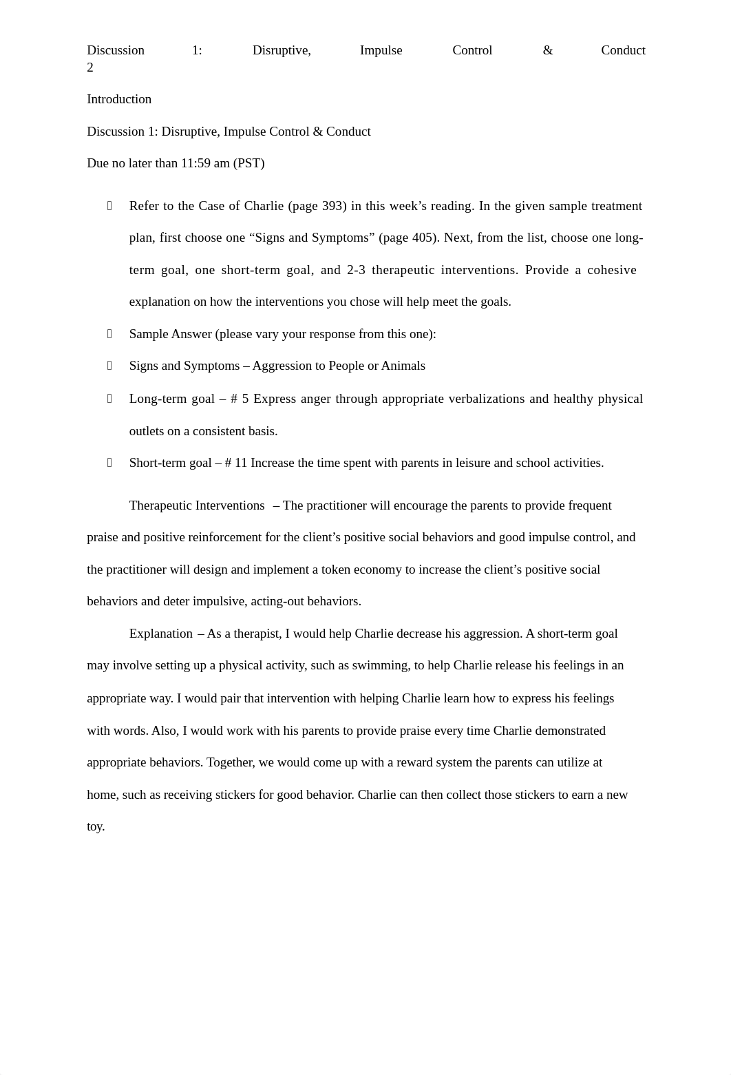 Discussion 1 - Disruptive, Impulse Control & Conduct.docx_d7dwf0oq663_page2