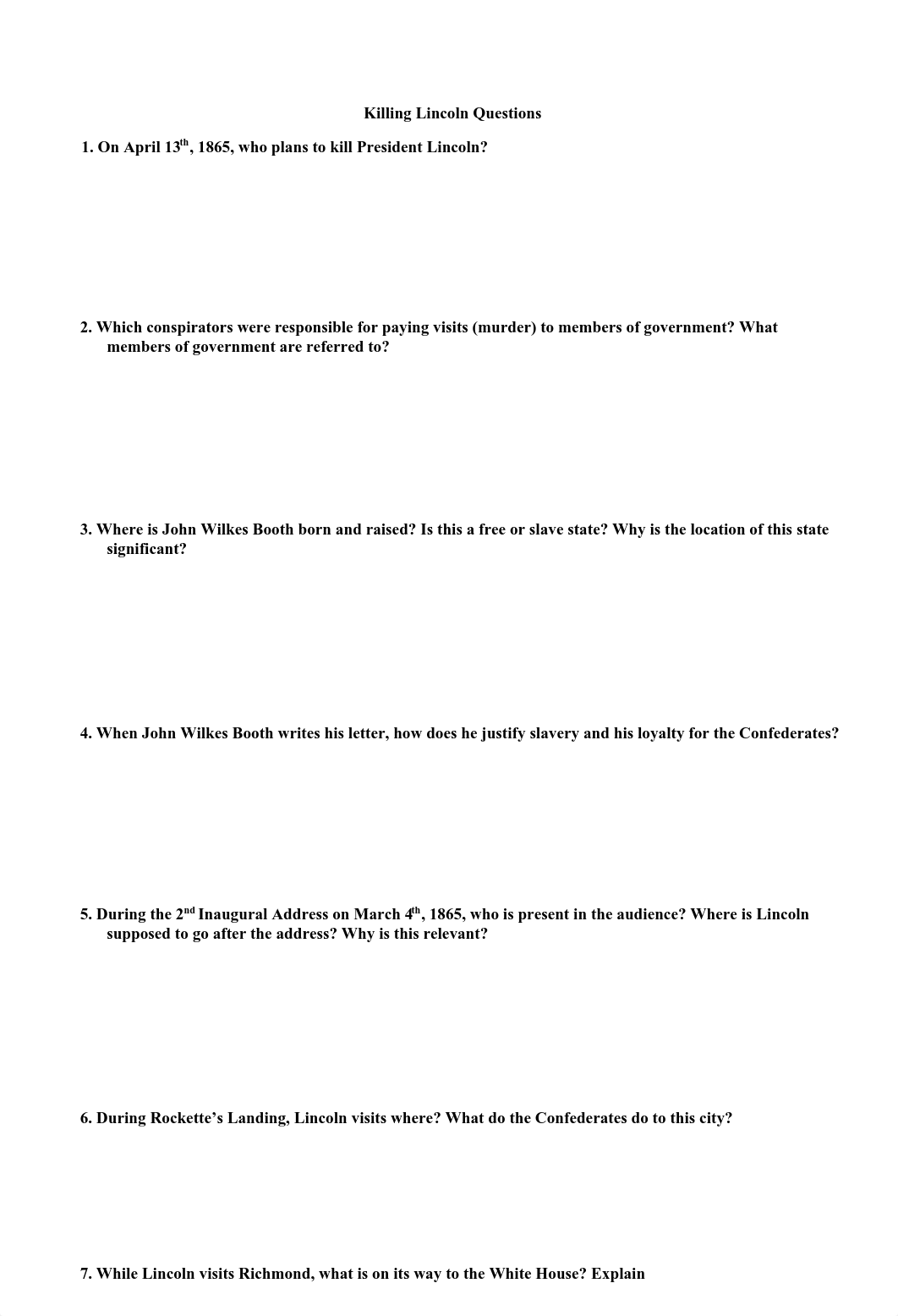 Killing Lincoln Movie Questions.pdf_d7dymtq96u6_page1