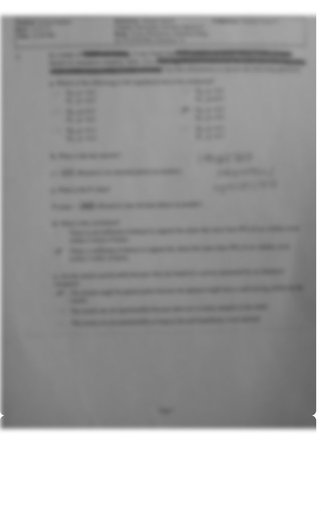 Elementary Statistics Practice Exam II_d7ehcnhjgrg_page2