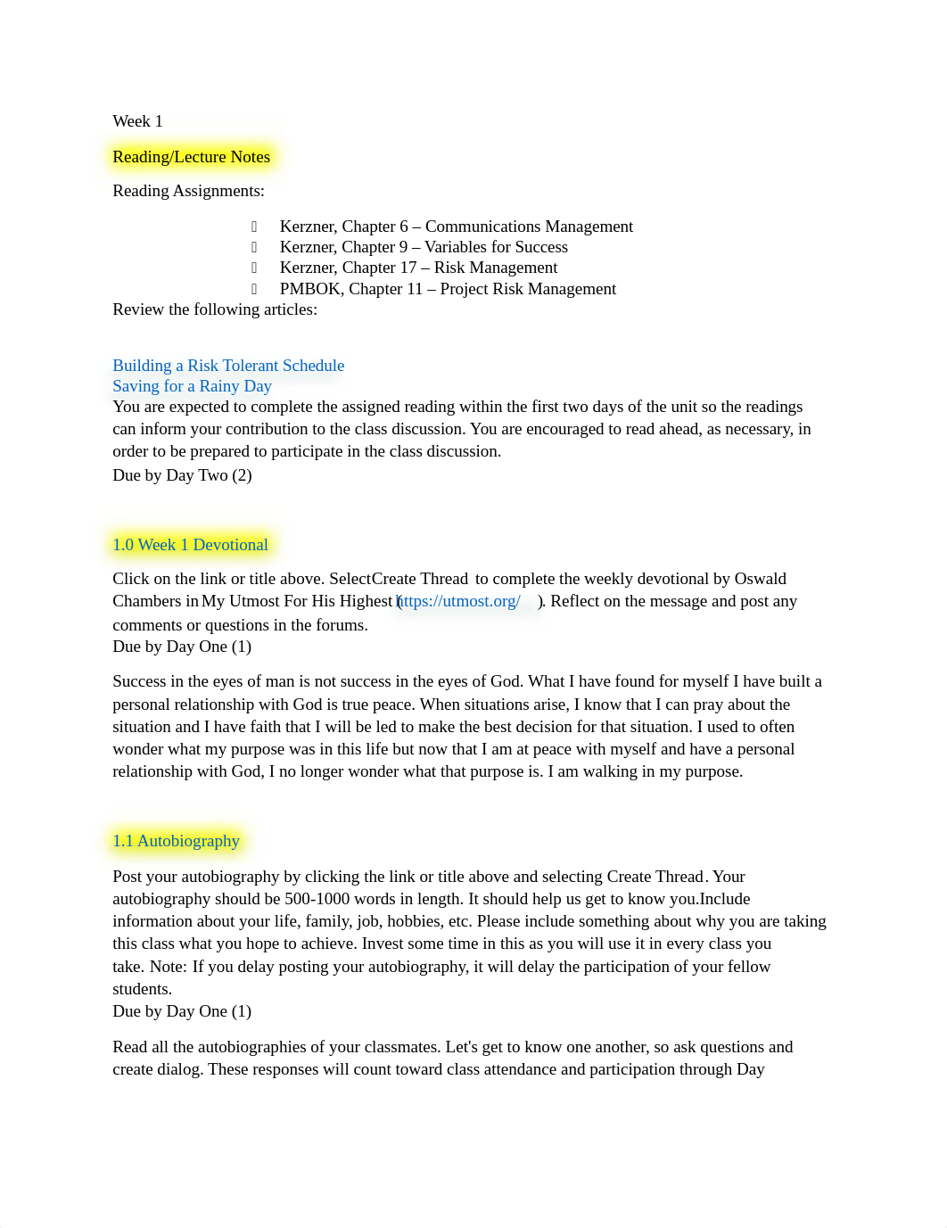 Project Schedule & Risk Management Week 1.docx_d7ehuebb86t_page1