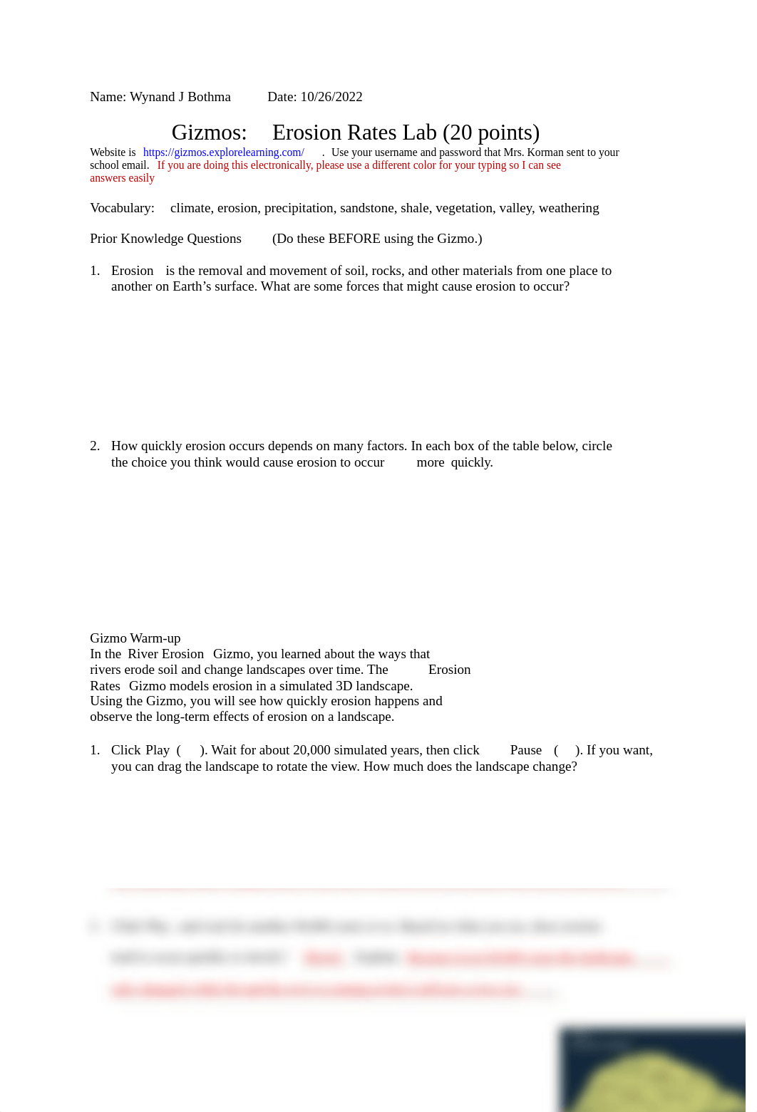 Gizmos Erosion Rates Lab done.docx_d7eo511jf3a_page1