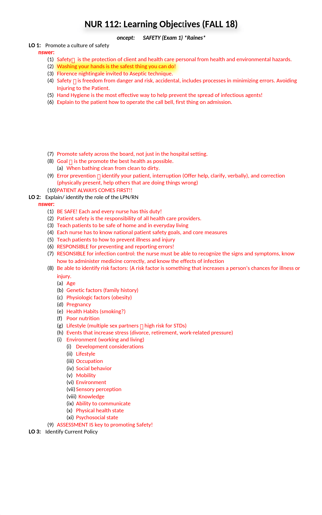 Nur 112 Learning objectives final exam.docx_d7euli3prsn_page1