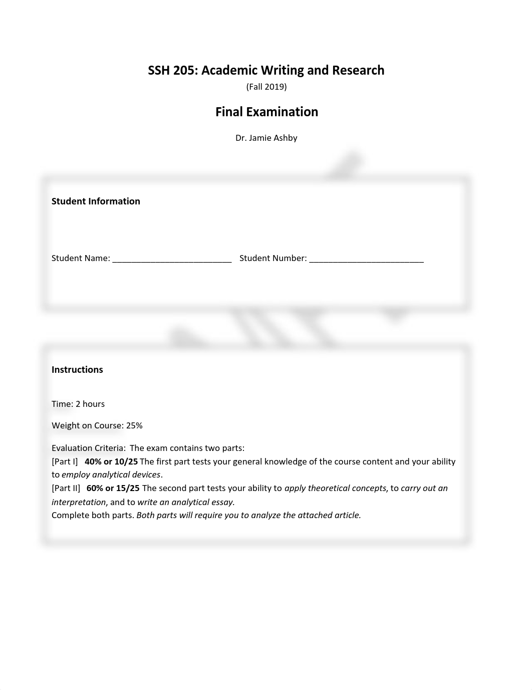SSH205 Exam Fall2019 Sample.pdf_d7fbmt9epgg_page1