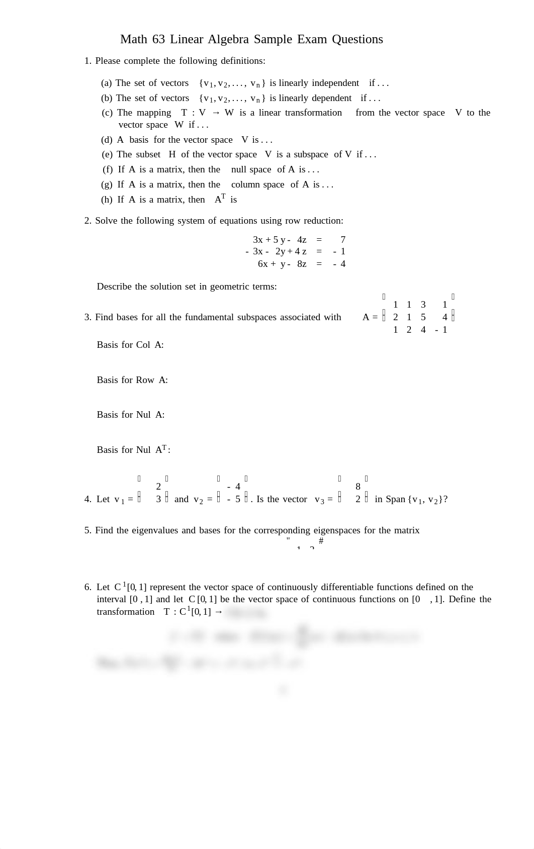 Math 63 Linear Algebra Sample Exam Questions_d7fdxll5zys_page1