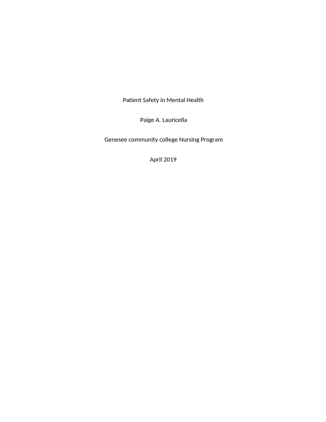 Safety In Mental health .docx_d7fgvlscnb0_page1