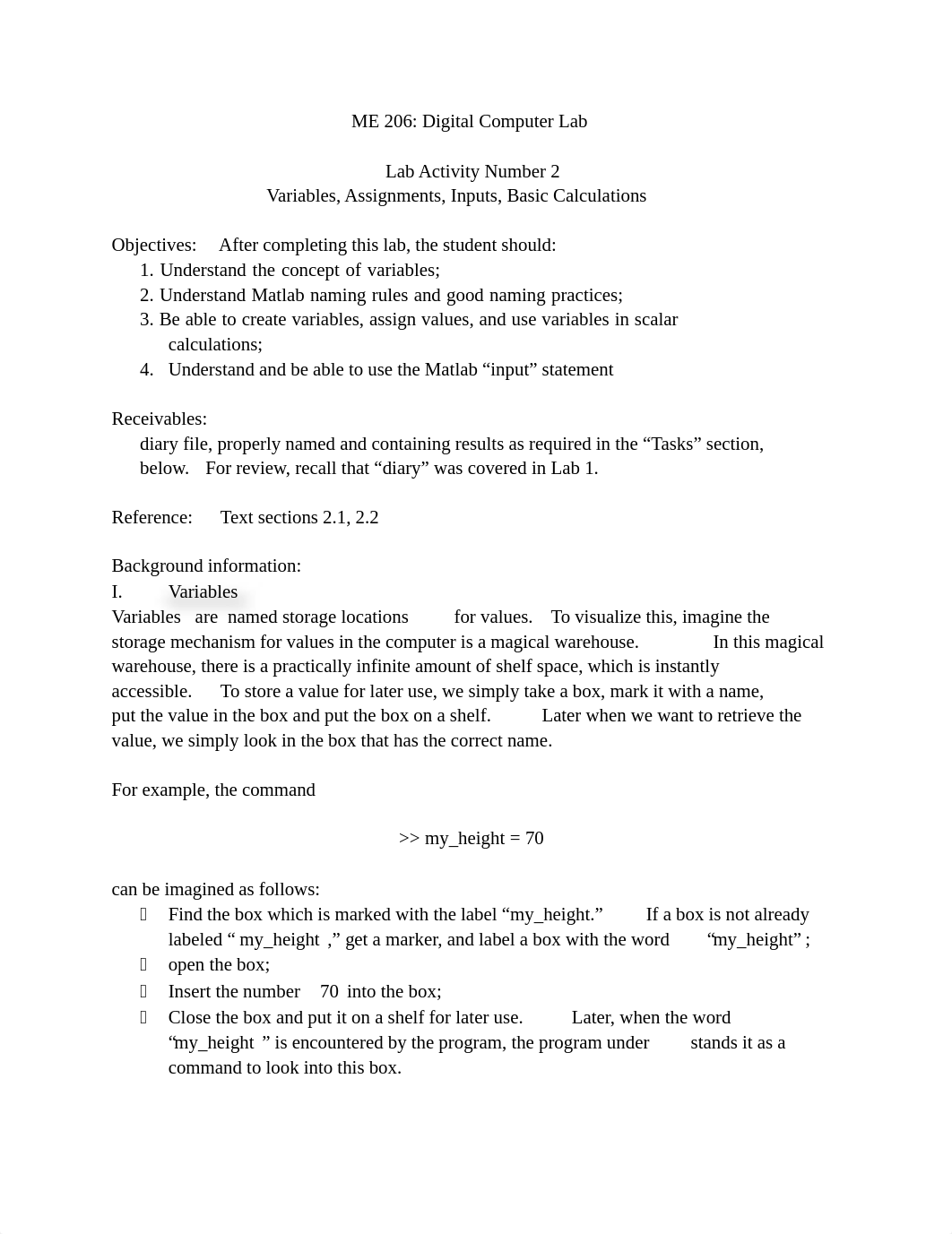 Lab 2 - Variables, Assignments, Inputs, Basic Calculations.pdf_d7fr9zsfun0_page1
