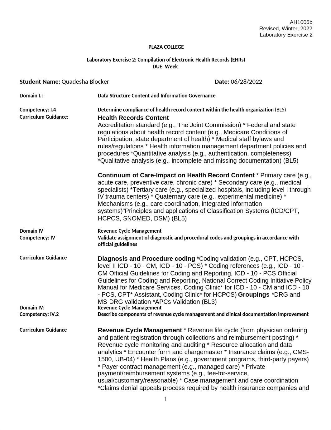 Laboratory Exercise 2 Compilation of EHRs  revised.docx_d7fzibx5h35_page1