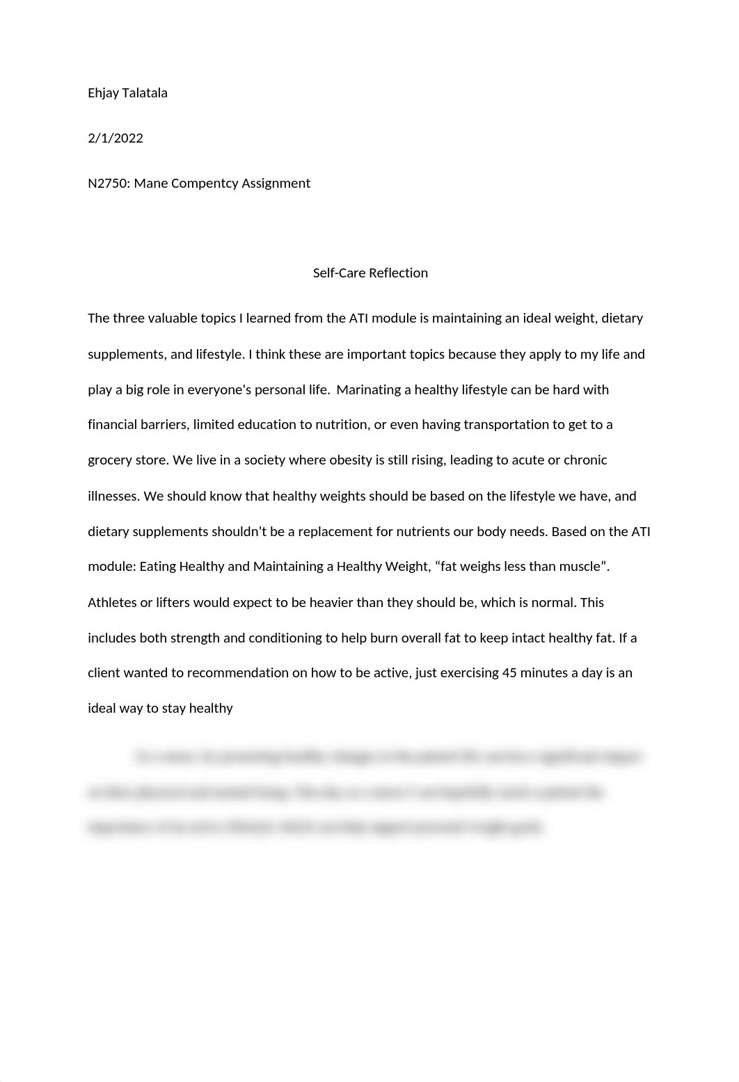 Self-Care Reflection.docx_d7gaql9at4v_page1