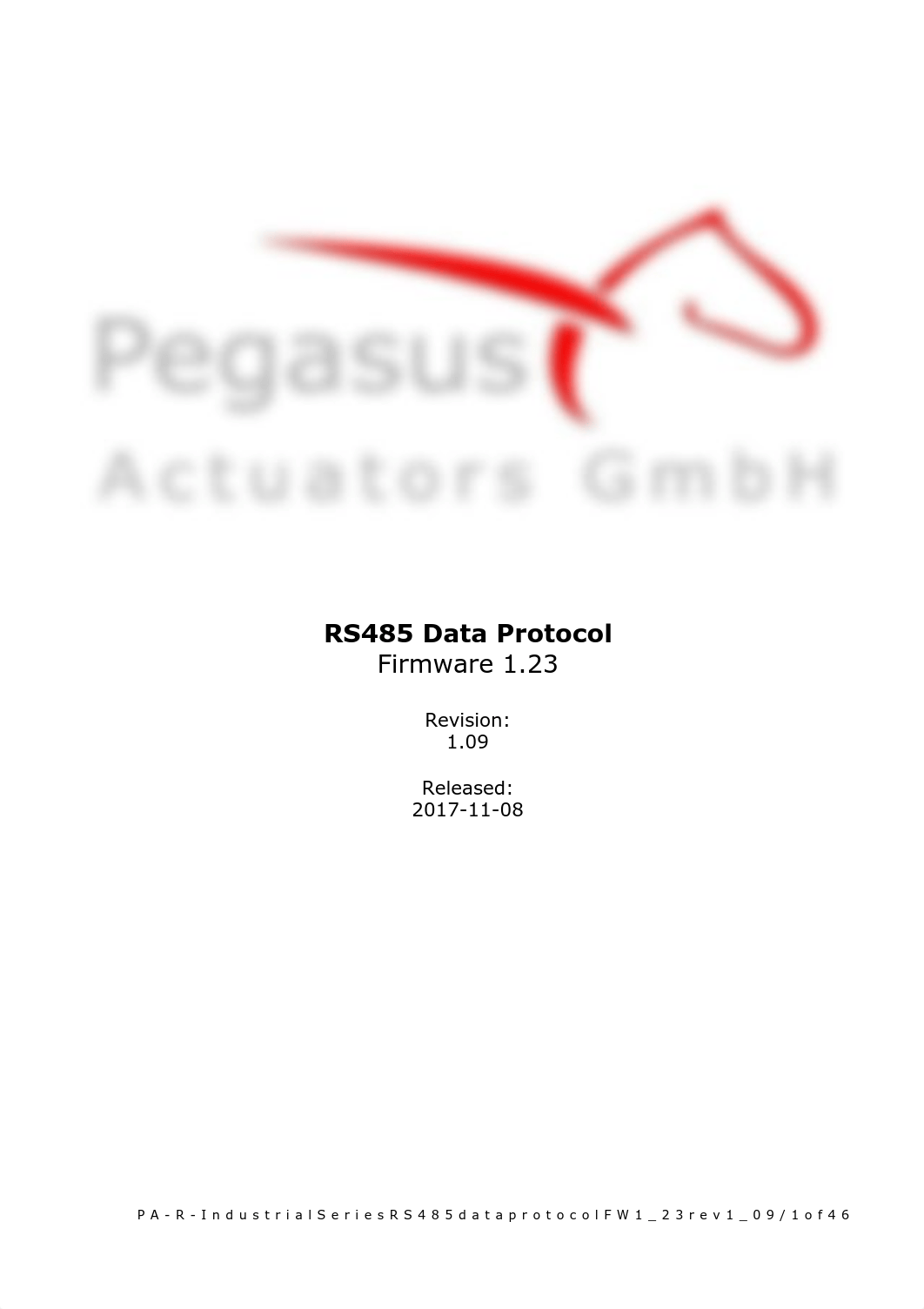 Pegasus Actuator Datasheet.pdf_d7go7paj1l1_page1