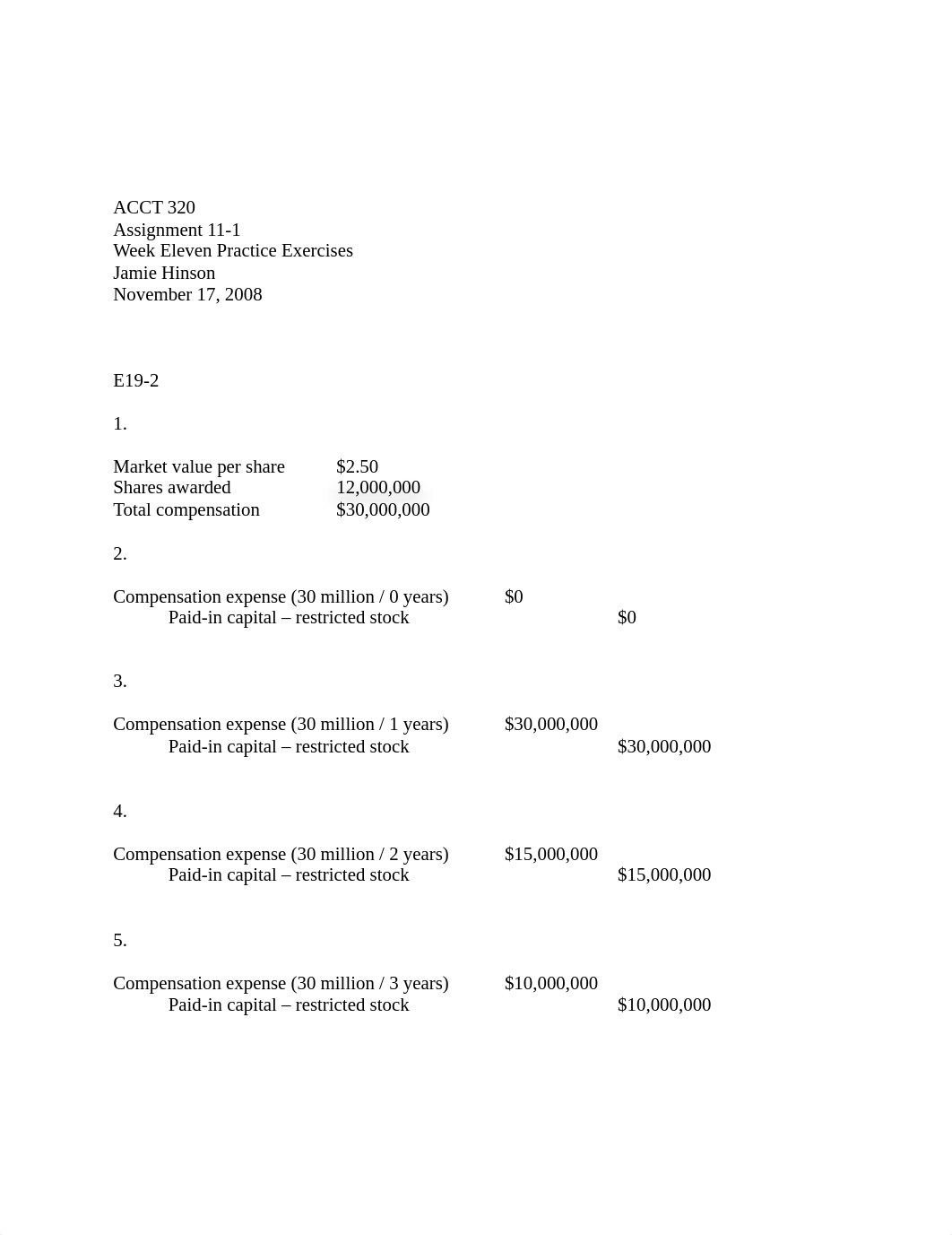 ACCT 320 Hinson 11-1 Week Eleven Practice Exercises_d7gxjl41rff_page1