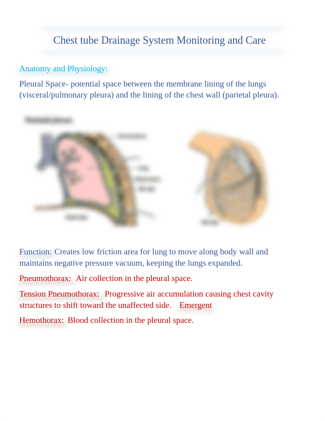 Chest tube Drainage System Monitoring and Care.docx_d7gz7inswdj_page1